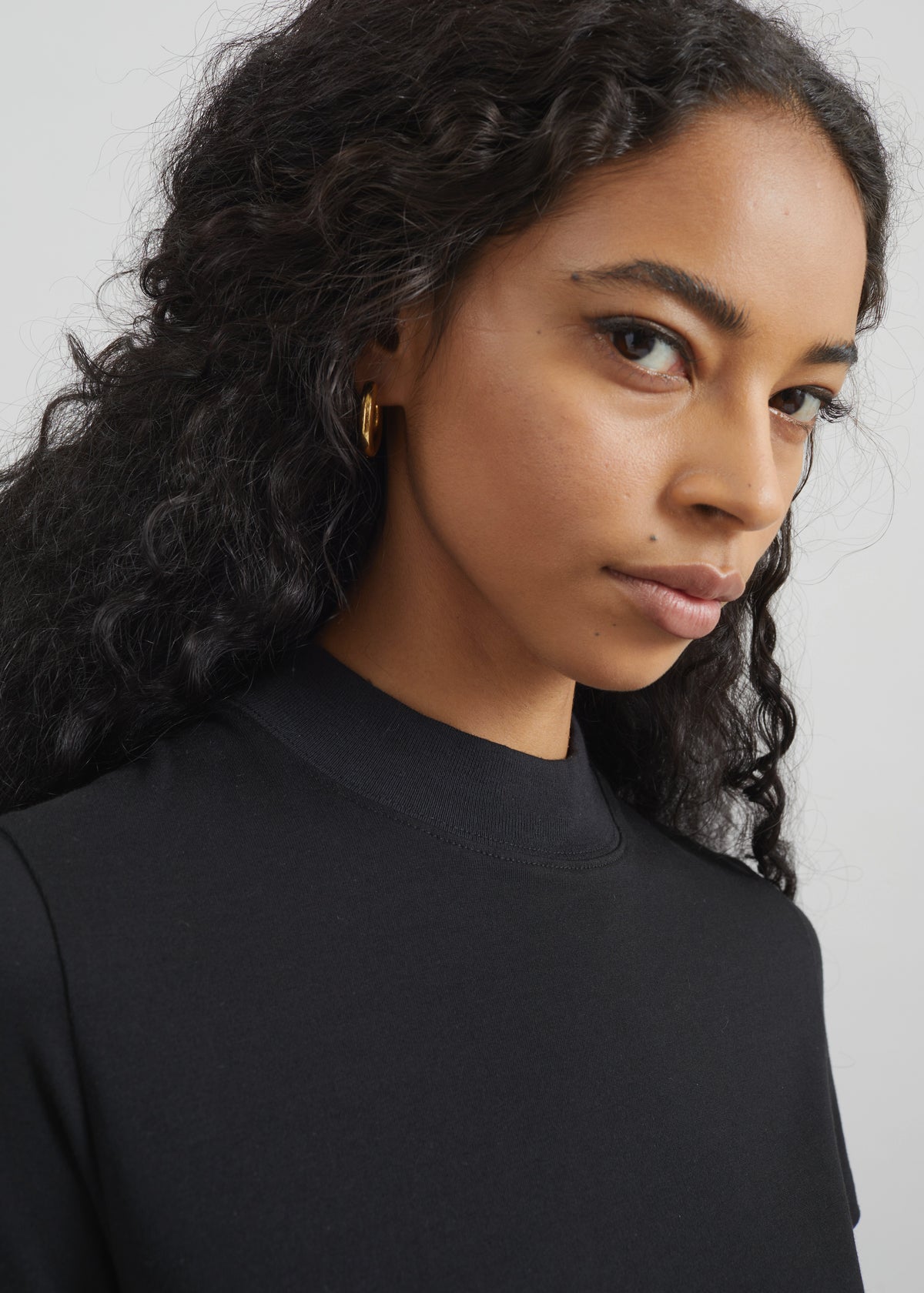 Malo T-Shirt Dress - Black - 5