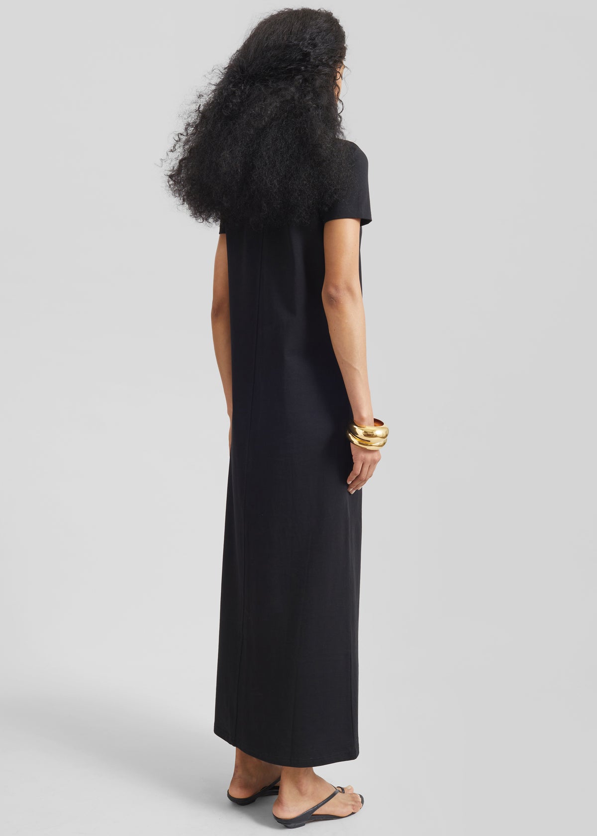 frankie shop t shirt dress Frankie Shop + Tina Padded Shoulder T-shirt Dress