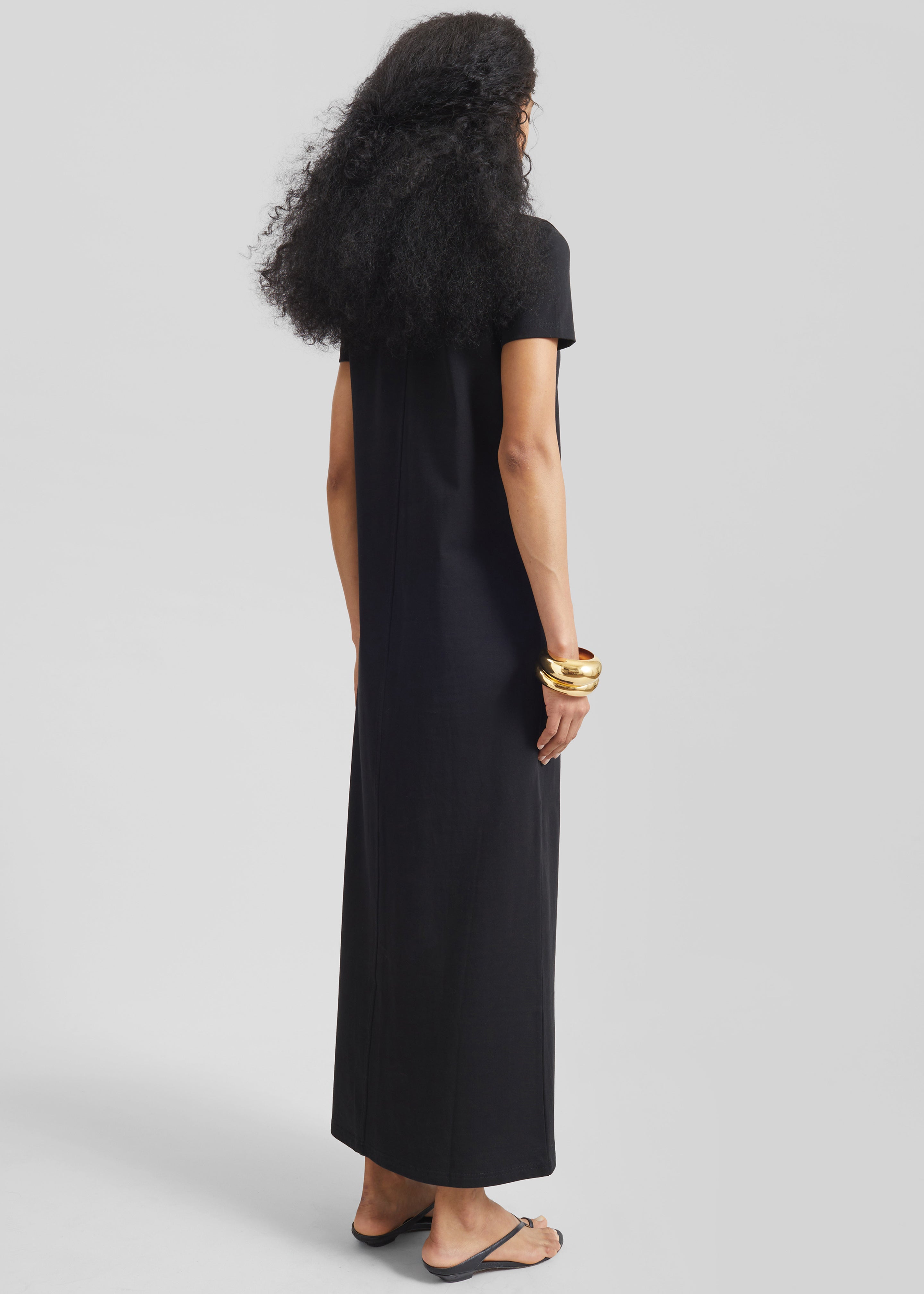 Malo T-Shirt Dress - Black - 6