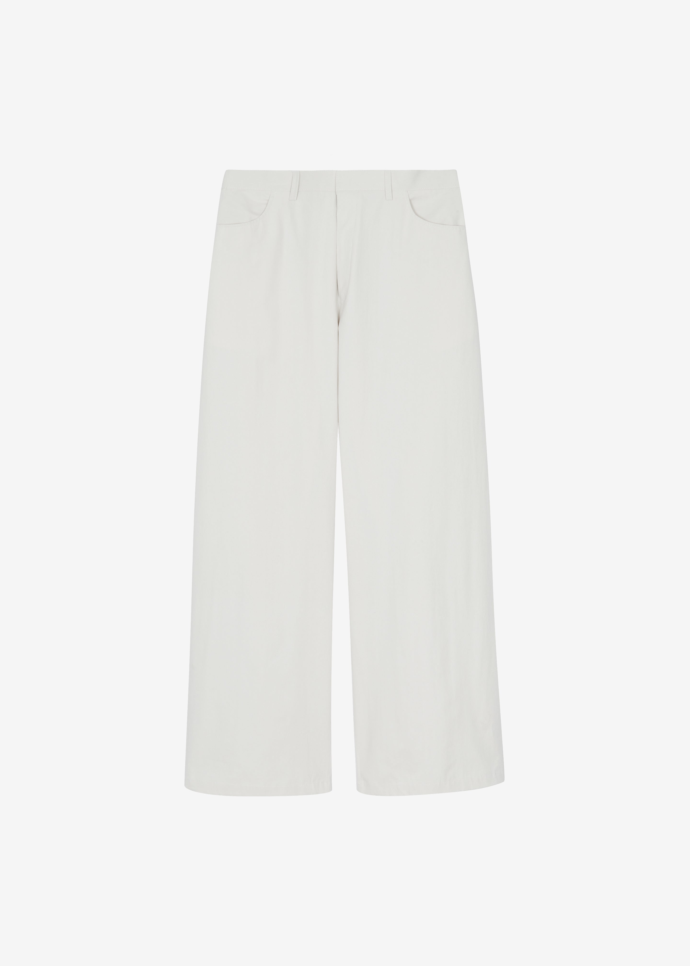Malton Wide Trousers - Ecru - 9