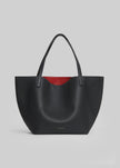 Mansur Gavriel Everyday Soft Tote - Black/Flamma