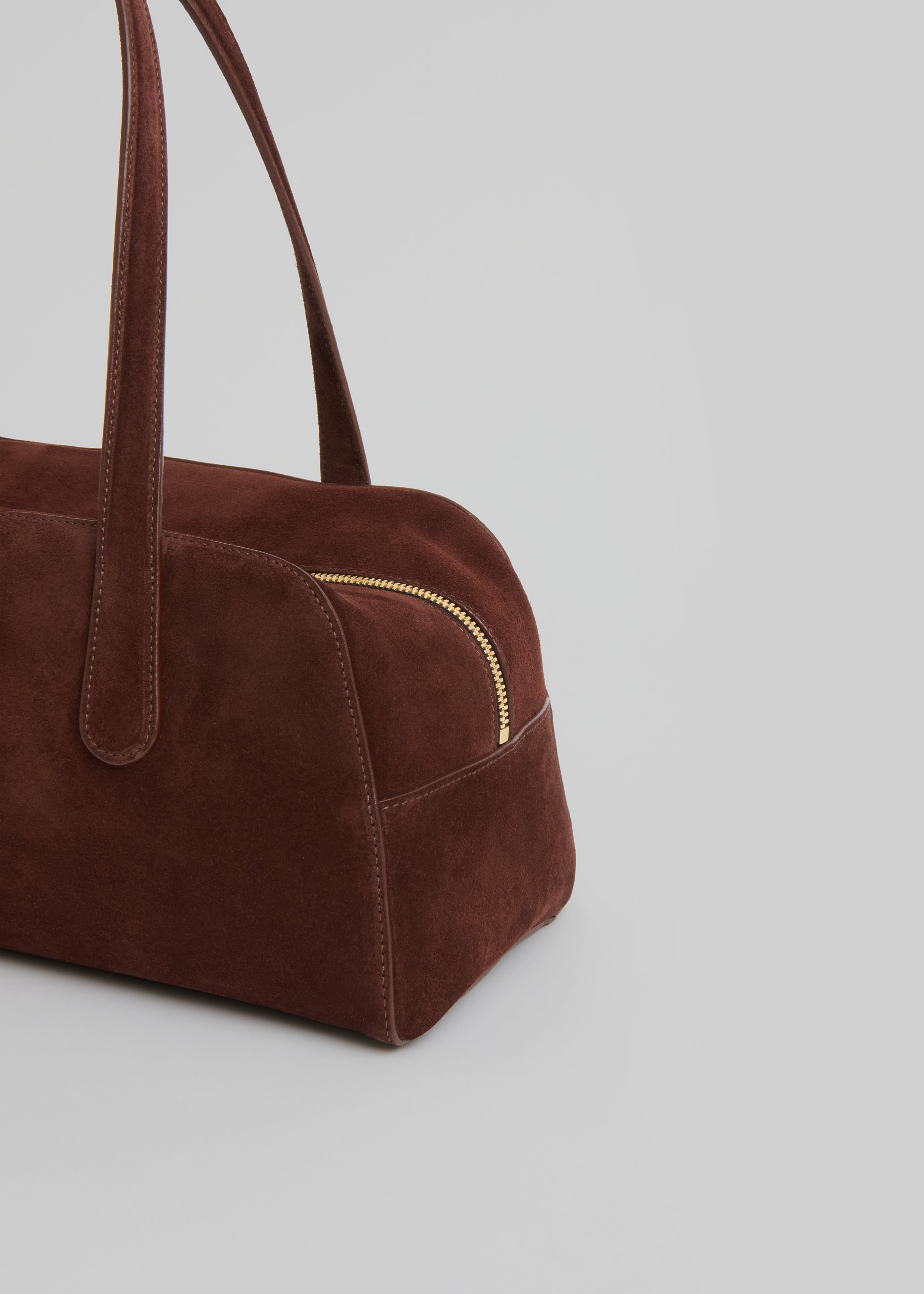 Mansur Gavriel Helios Bag - Chocolate – The Frankie Shop