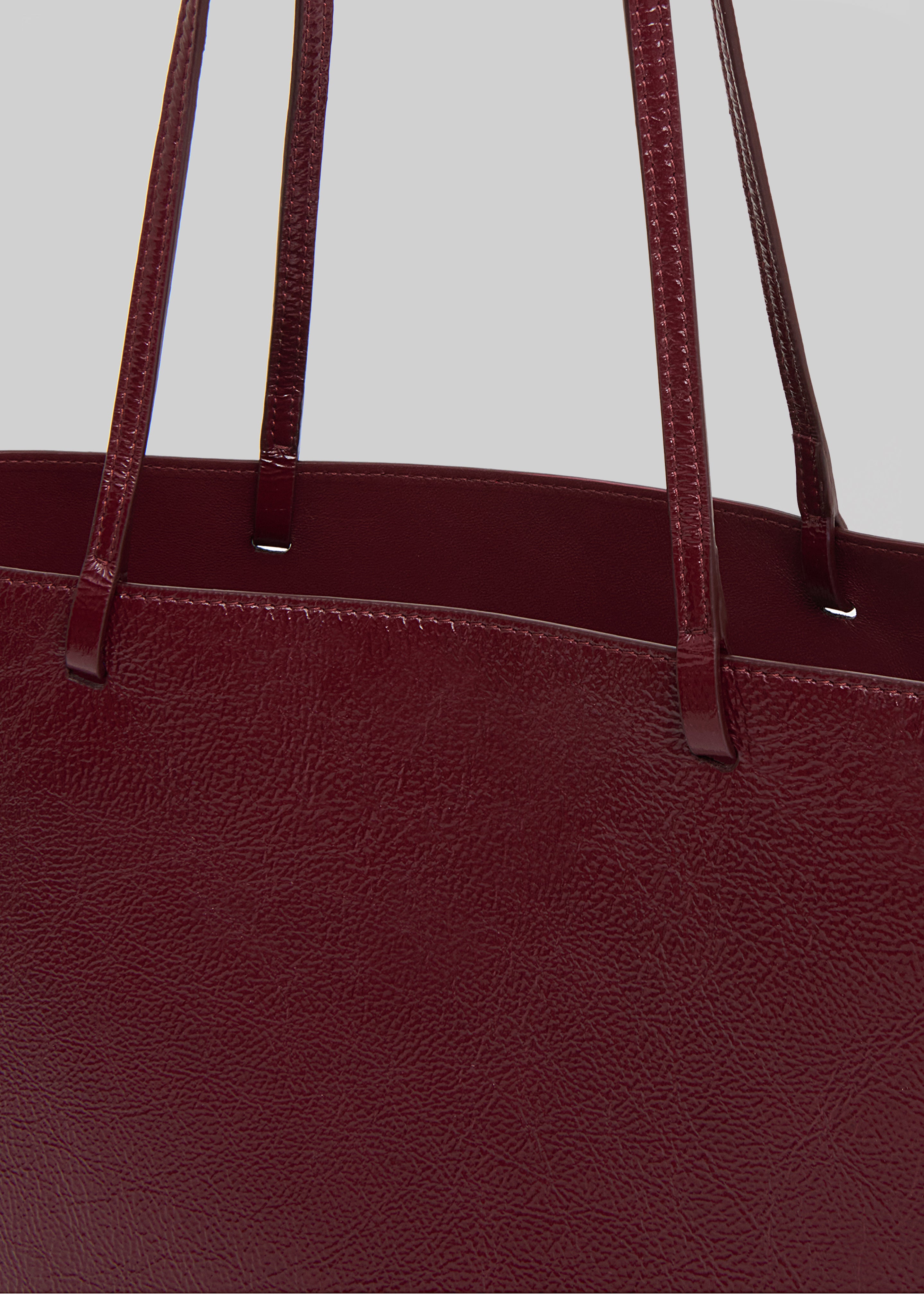 h*o様 MANSUR GAVRIEL 赤 トートバッグ 保存袋付き Mansur Gavriel Large Filo Tote - Claret – The Frankie Shop