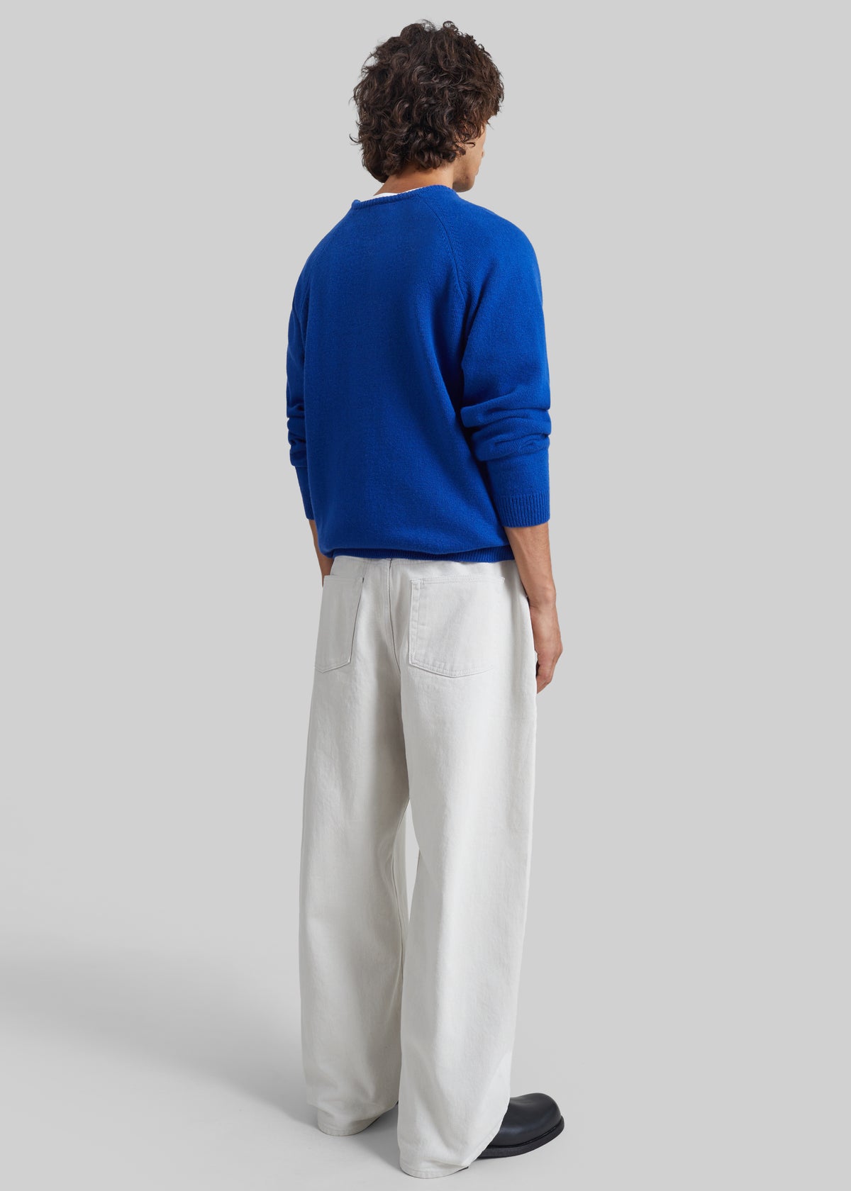 Marck Wool Sweater - Cobalt