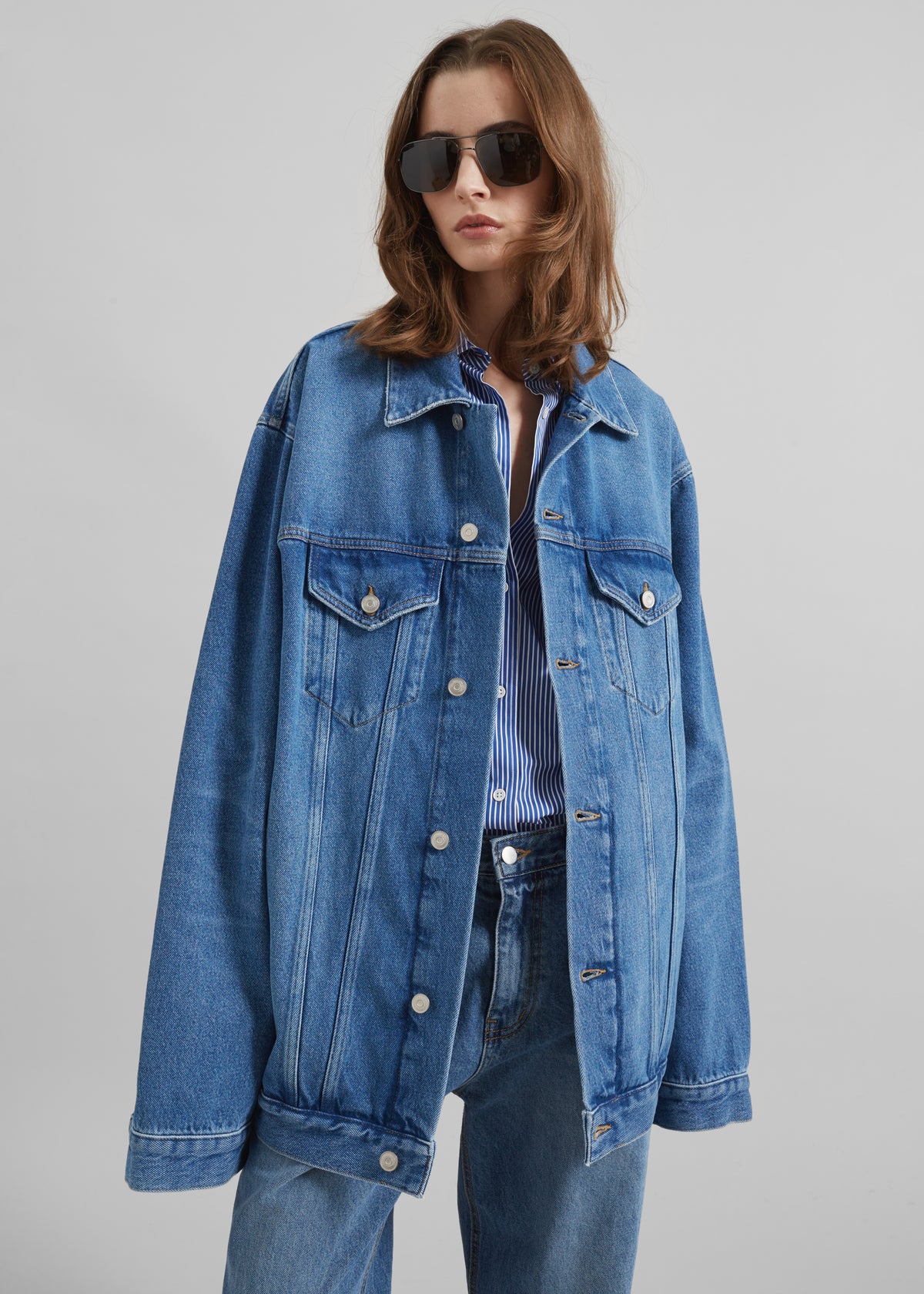 Marden Denim Jacket - Medium Wash - 1