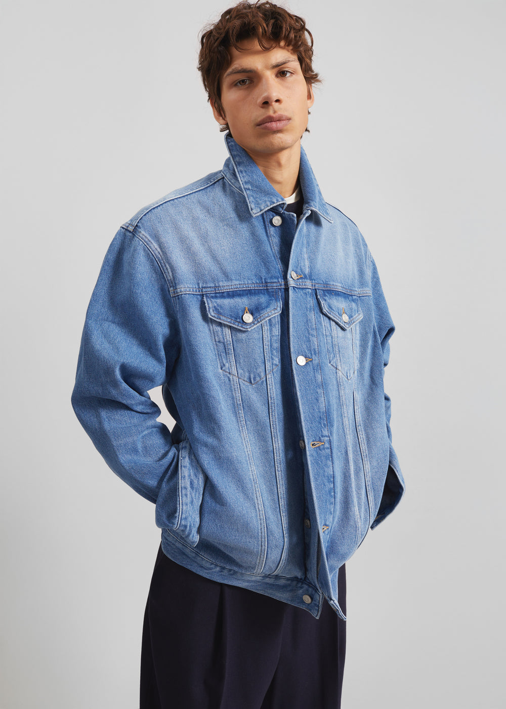 Marden Denim Jacket - Medium Wash - 1