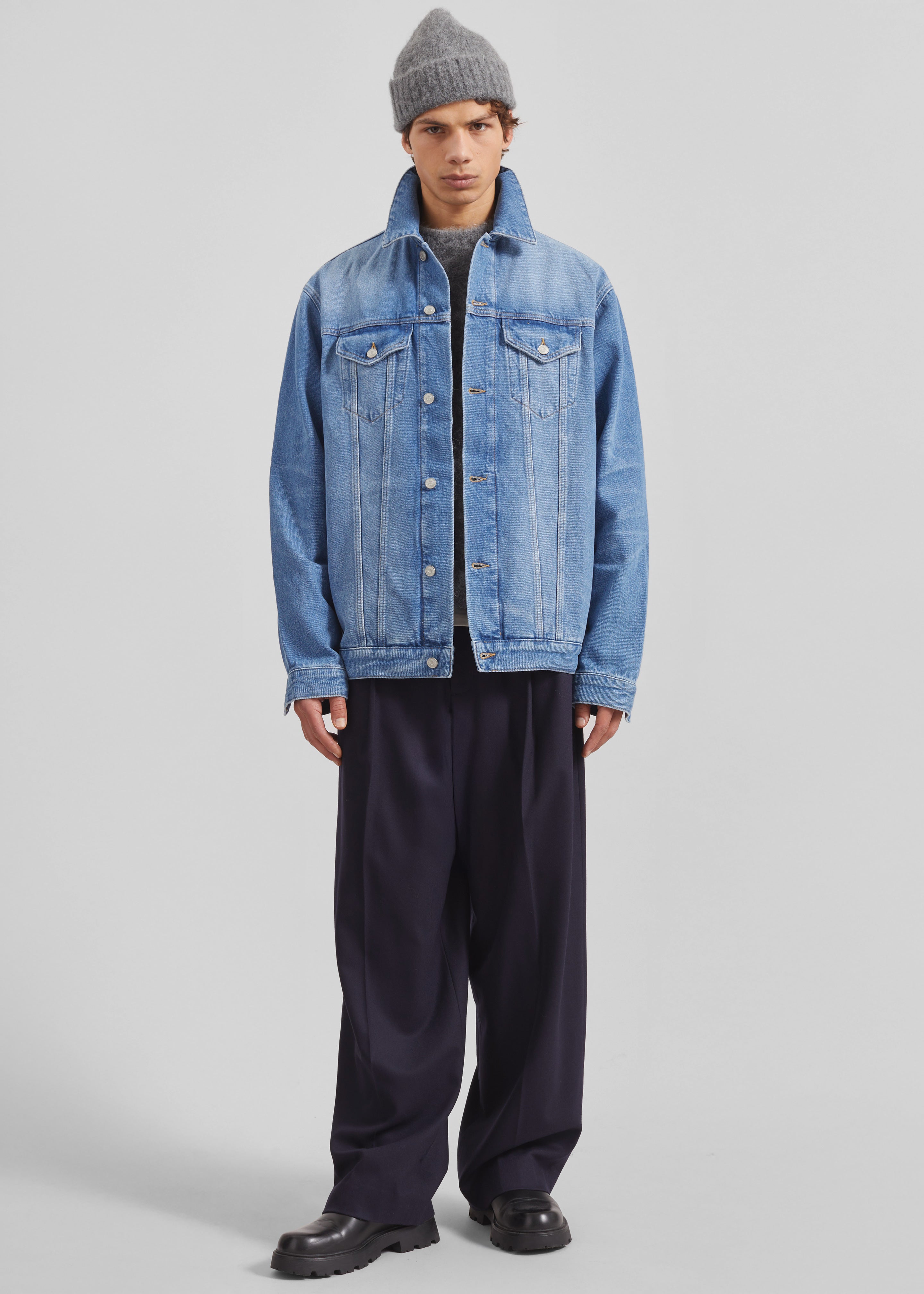 Marden Denim Jacket - Medium Wash – The Frankie Shop