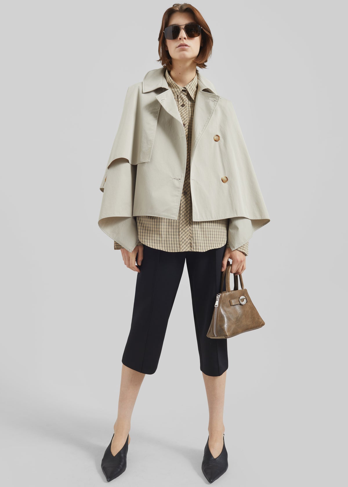 Maren Cape Trench - Beige - 3