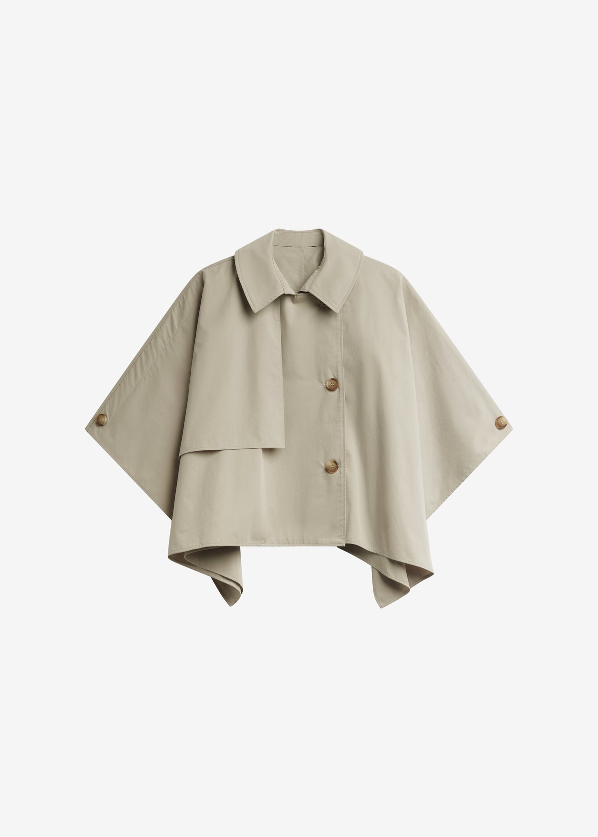 Maren Cape Trench - Beige - 7