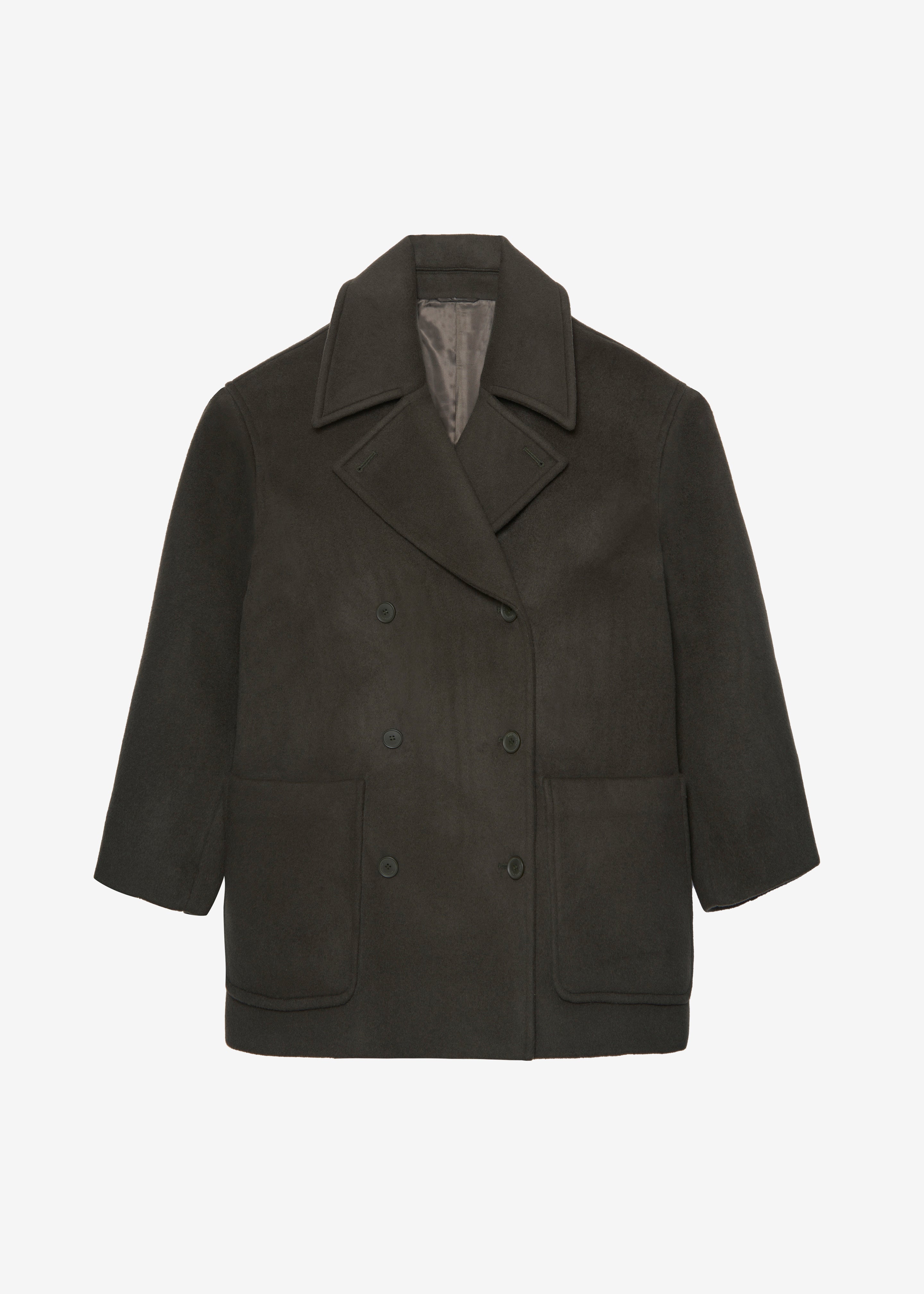 Oversized peacoat mens hotsell