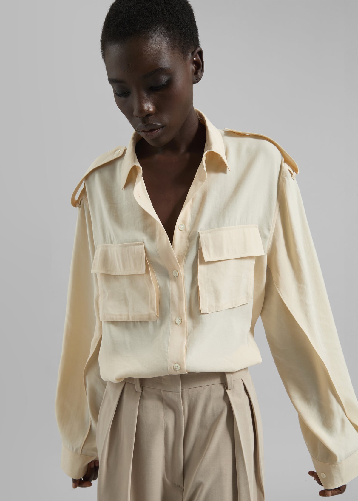 Dress Cream Colored Button Up Shirt 232275 Beige Button Up Long Sleeve Dress Shirt NEO NYC, Dress Cream Colored Button Up Shirt 232275 Beige Button Up Long Sleeve Dress Shirt NEO NYC,
