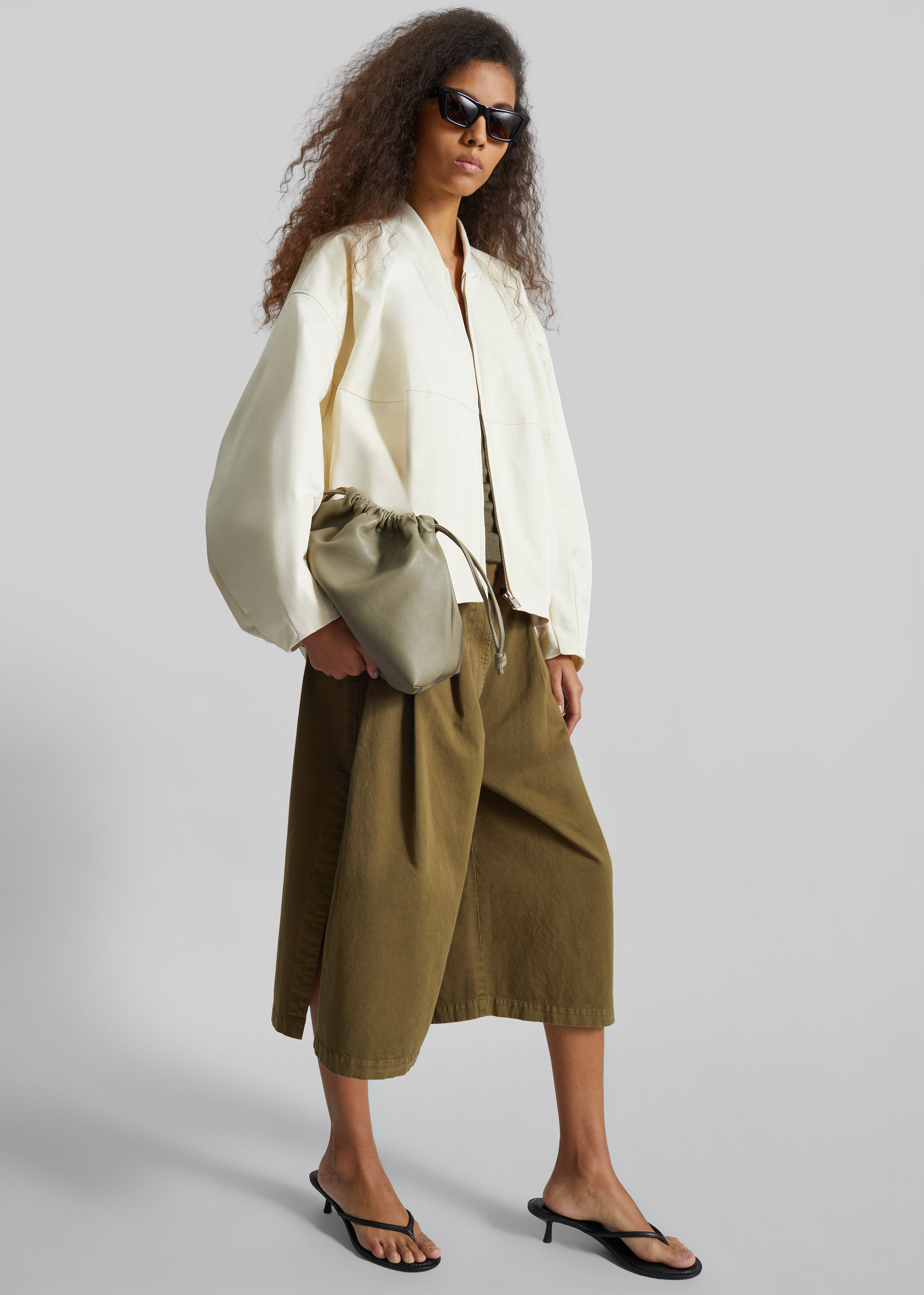Shop the look image for Marslev Cocoon Jacket - Cream