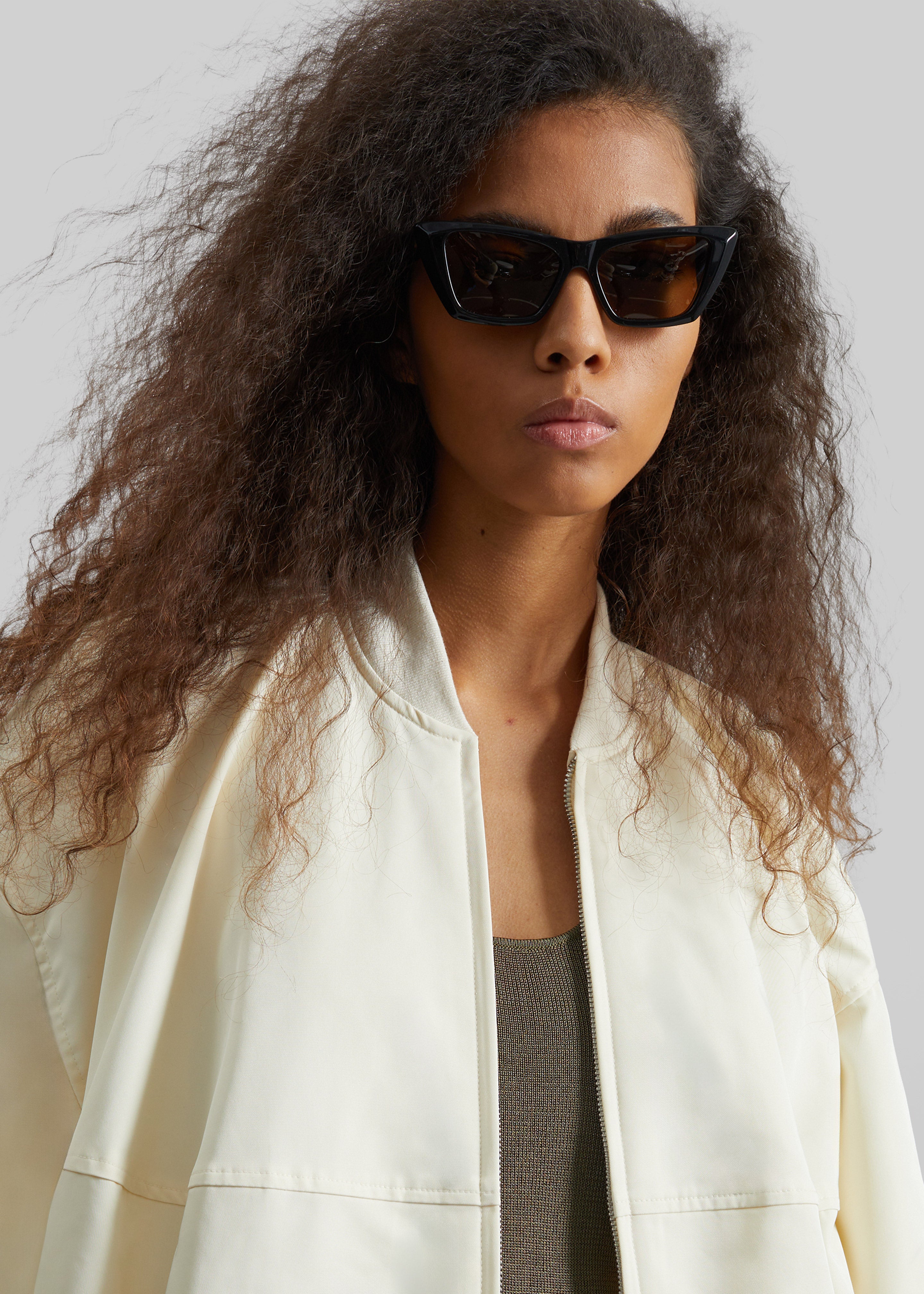 Marslev Cocoon Jacket - Cream - 4