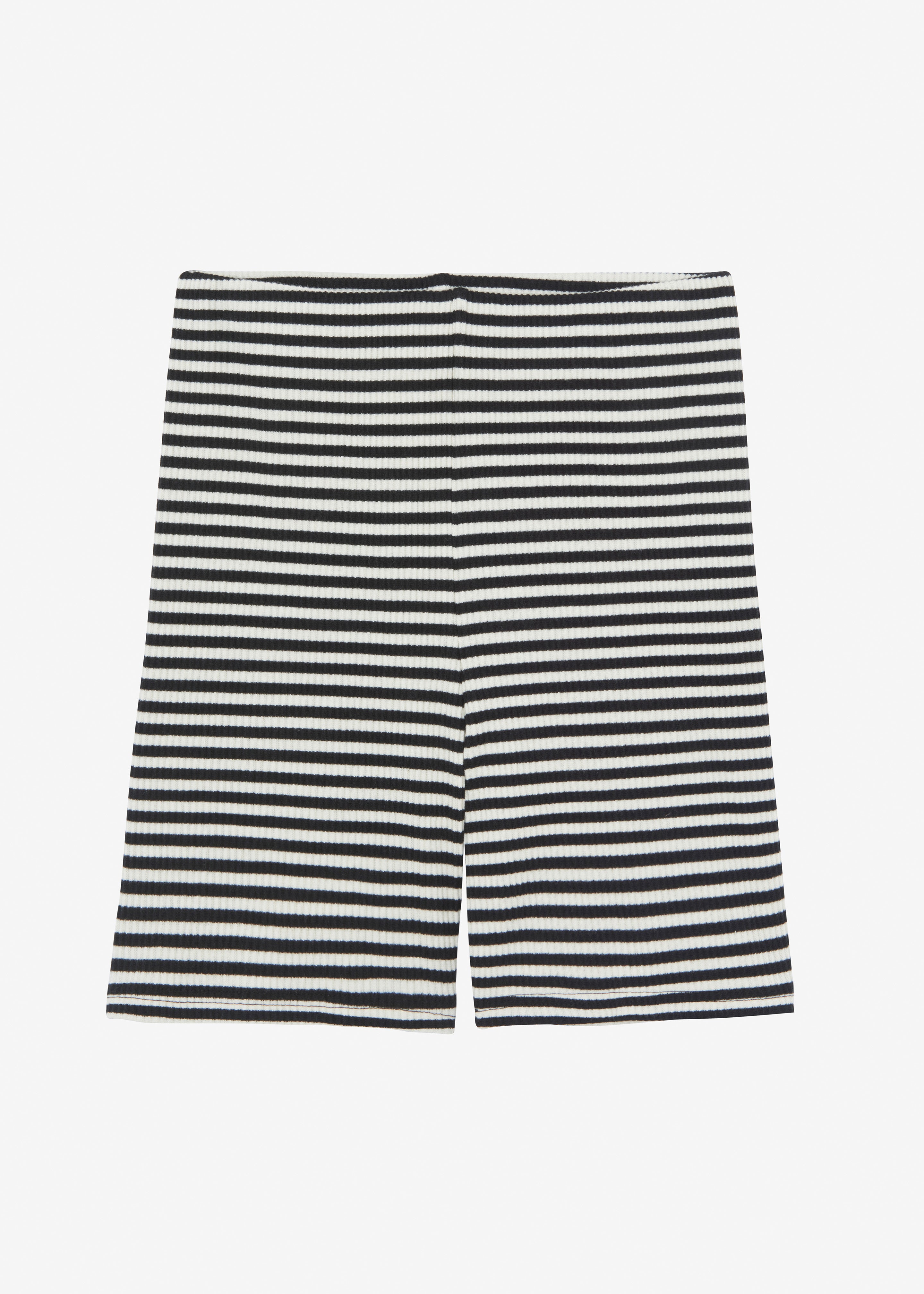 Martina Knit Shorts - Black Stripe - 10