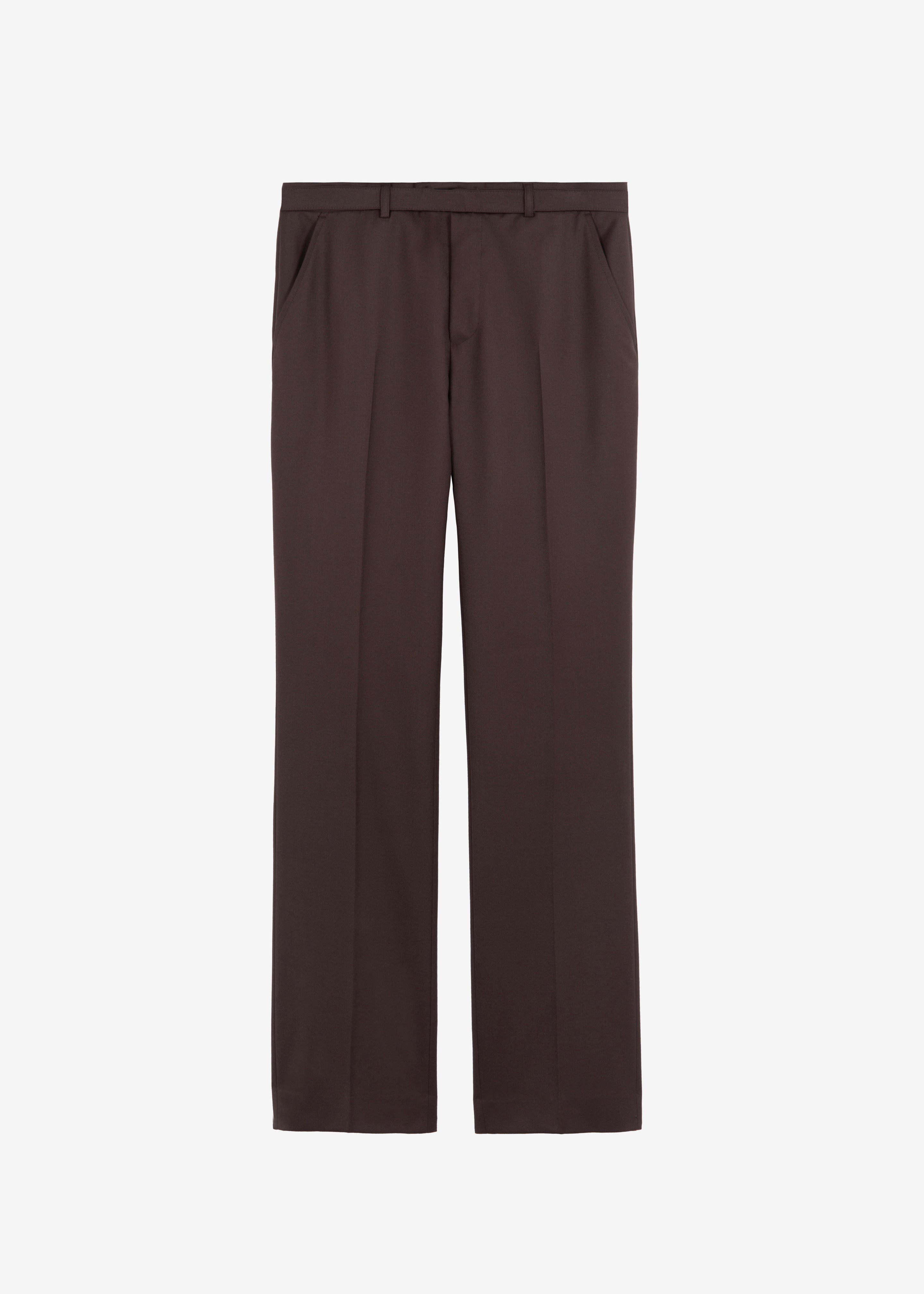 Mason Wool Trousers - Brown - 10