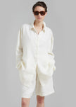 MATIN Supersized Shirt - Natural