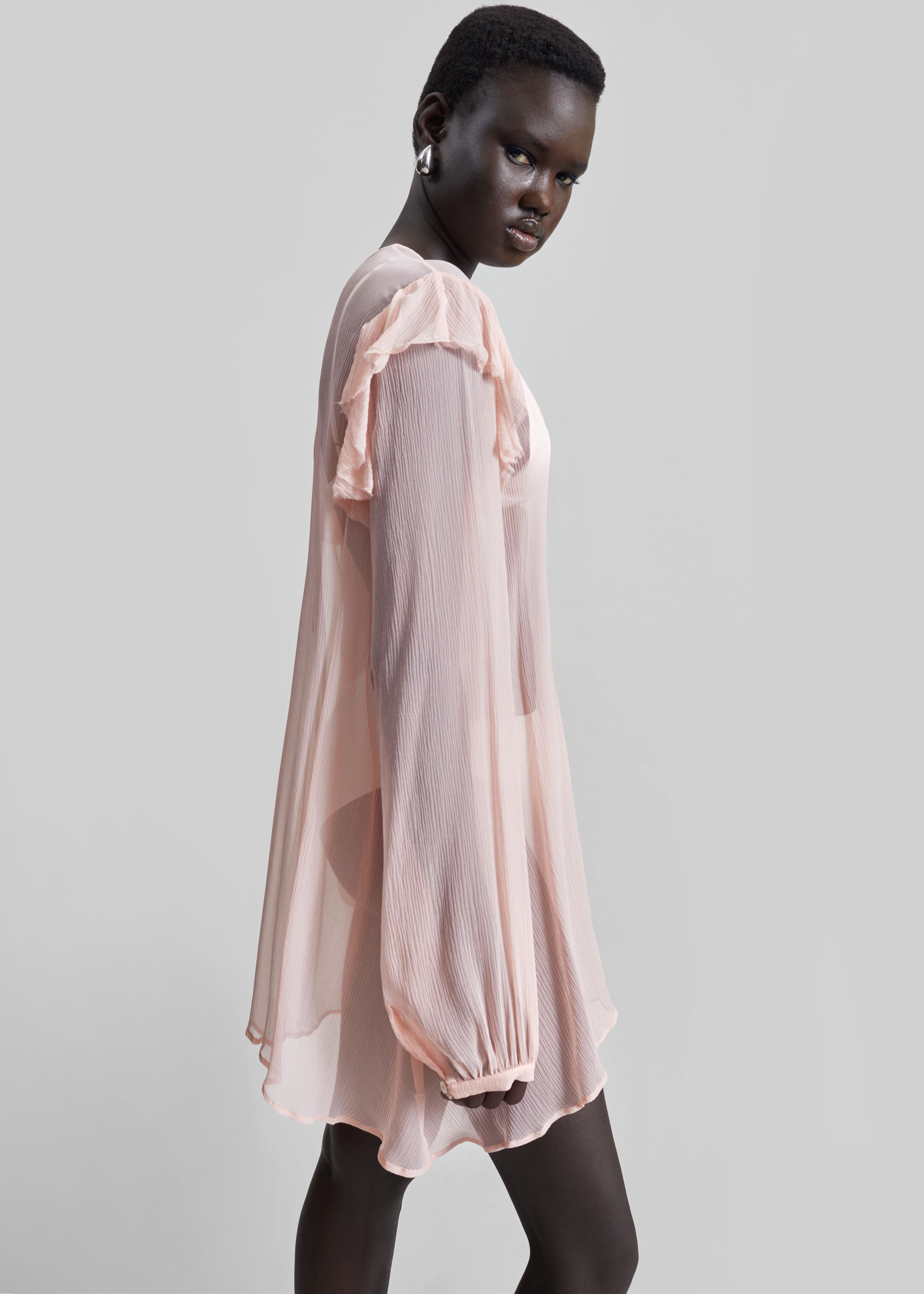 Matin Varese Mini Dress - Palest Pink - 6