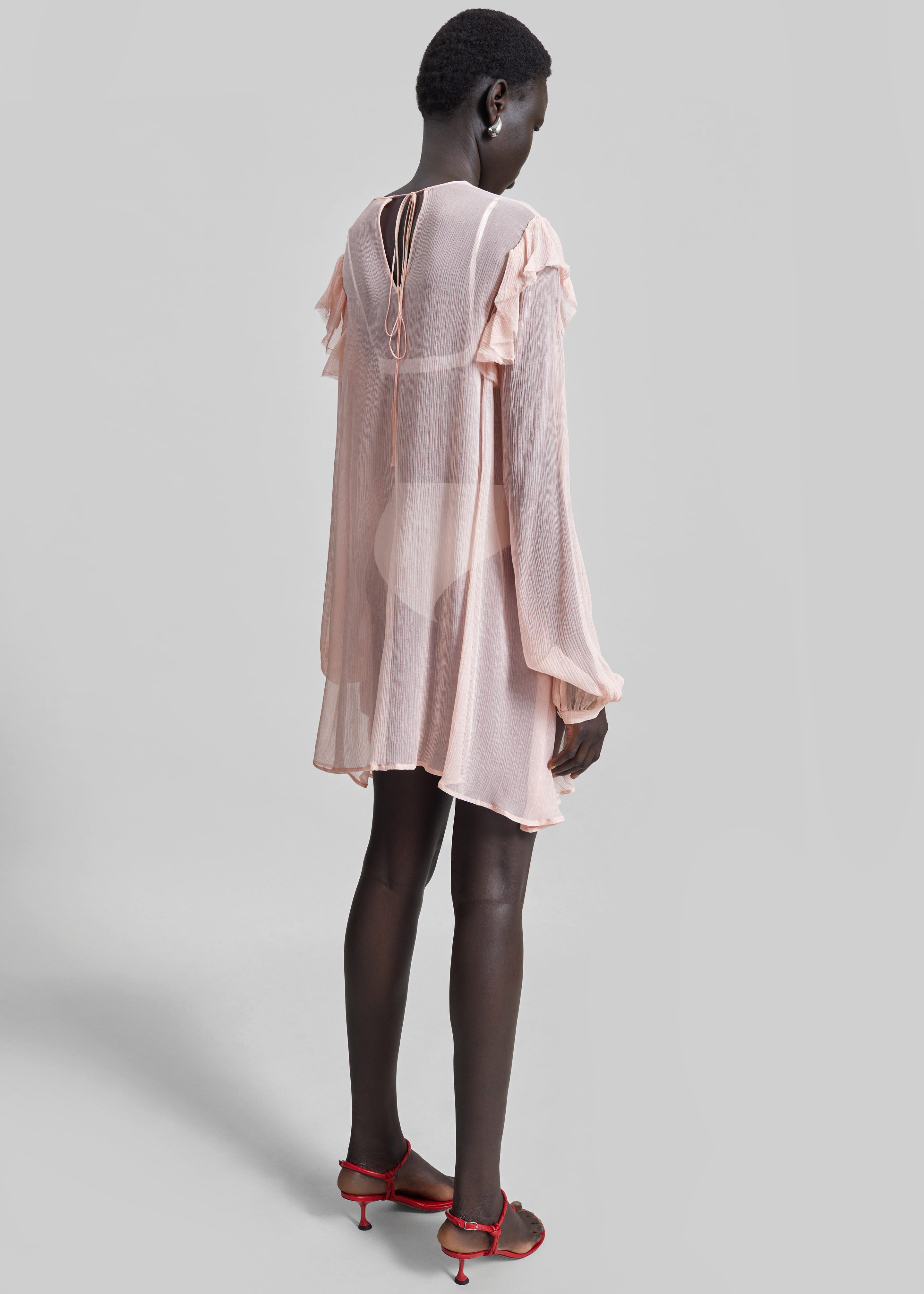 Matin Varese Mini Dress - Palest Pink - 9