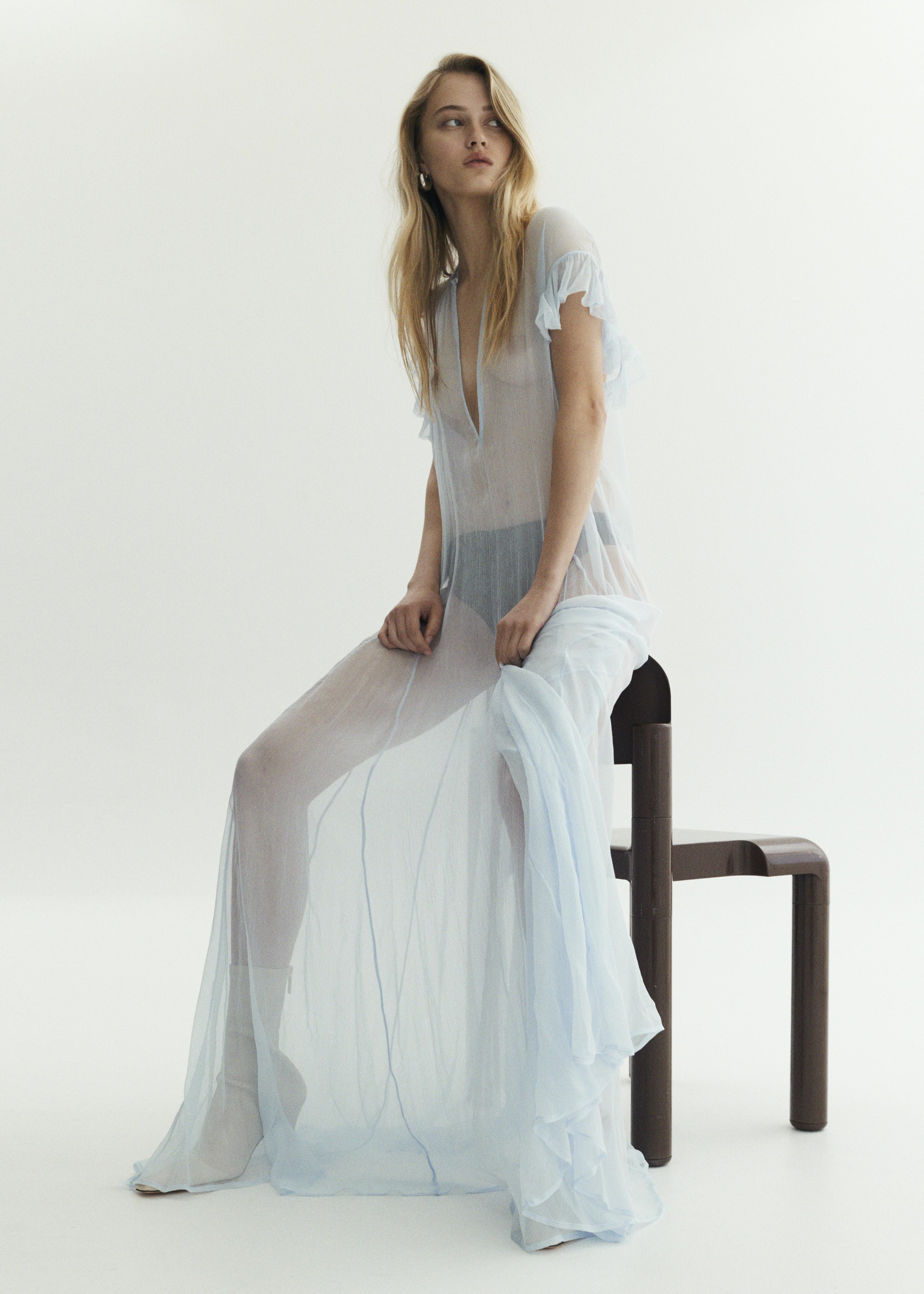 Matin Varese Full Length Dress - Iris - 1