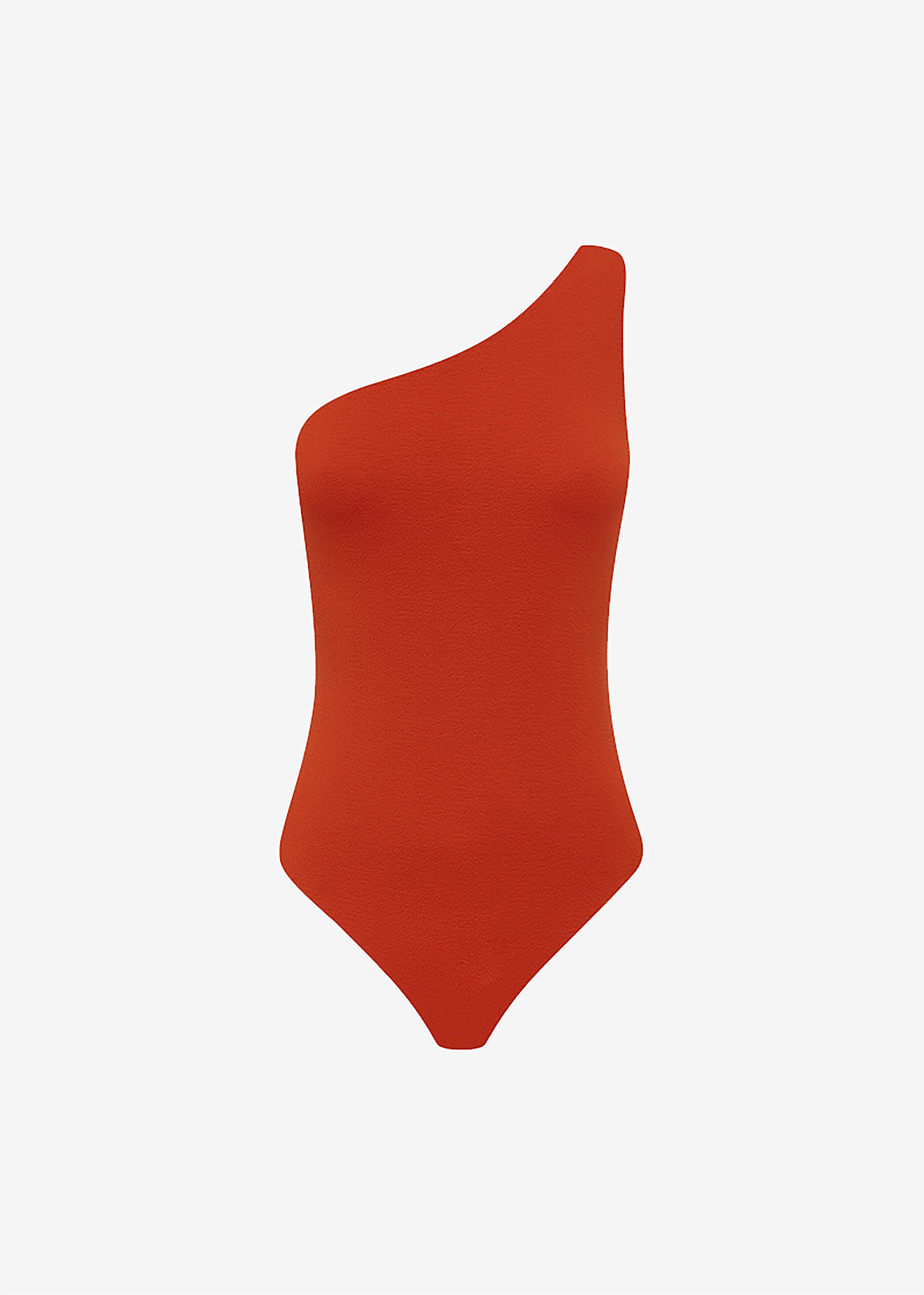 Matteau Asymmetric Maillot - Tomato Crinkle - 5