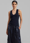 Matteau Deep U Tank - Navy