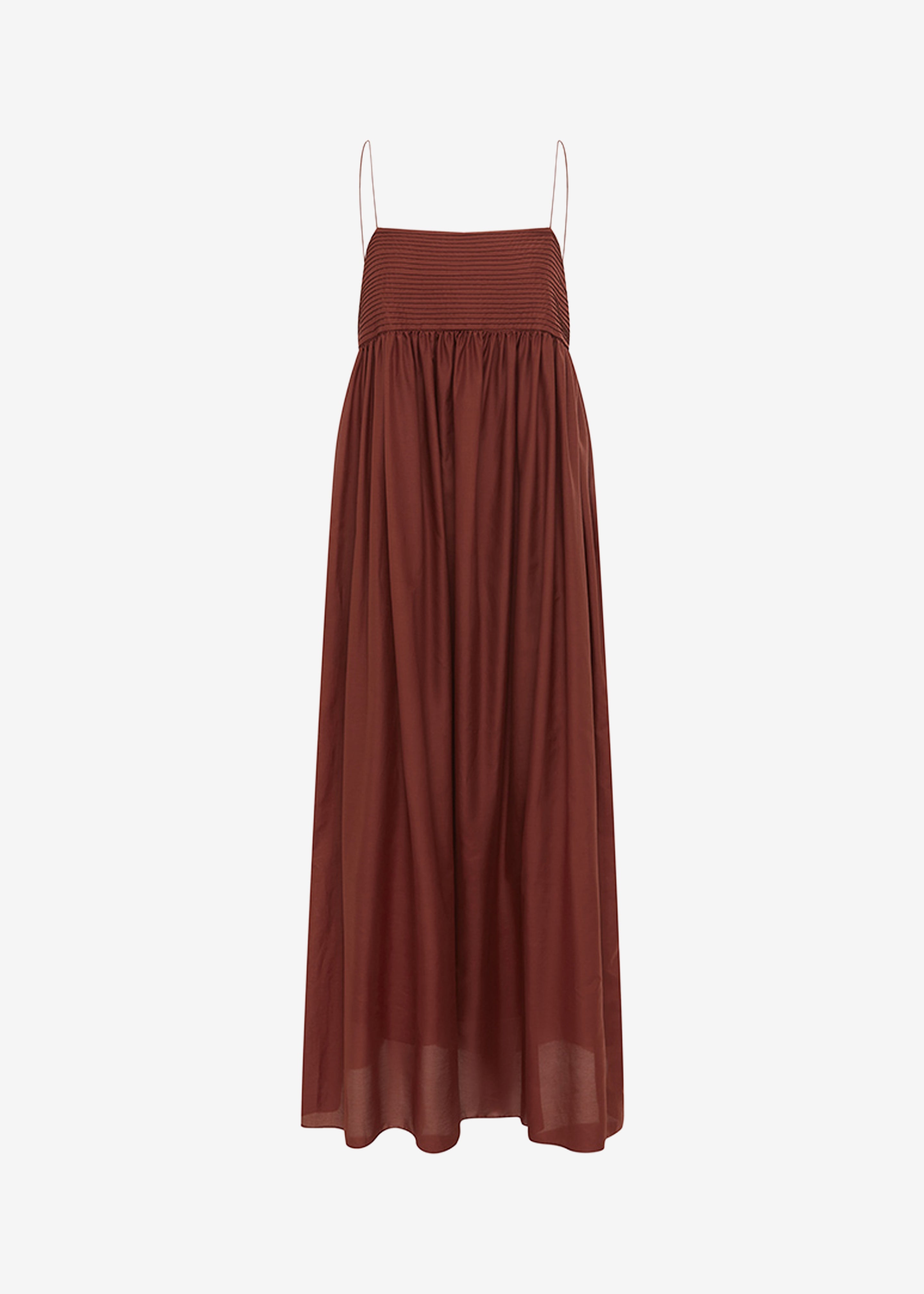 Matteau Empire Pintuck Bodice Dress - Maroc - 7