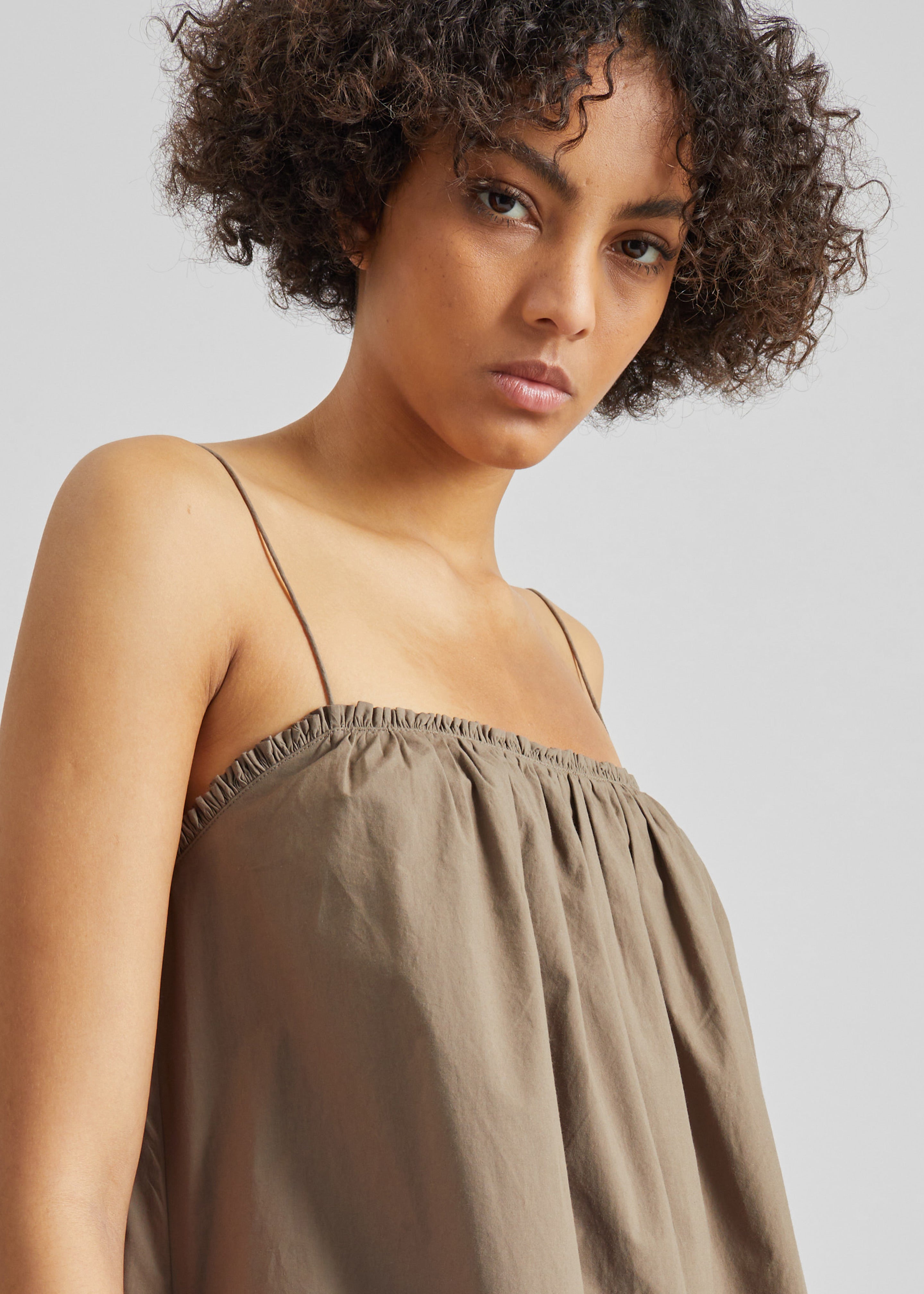 Matteau Frill Cami Mini Dress - Birch - 3