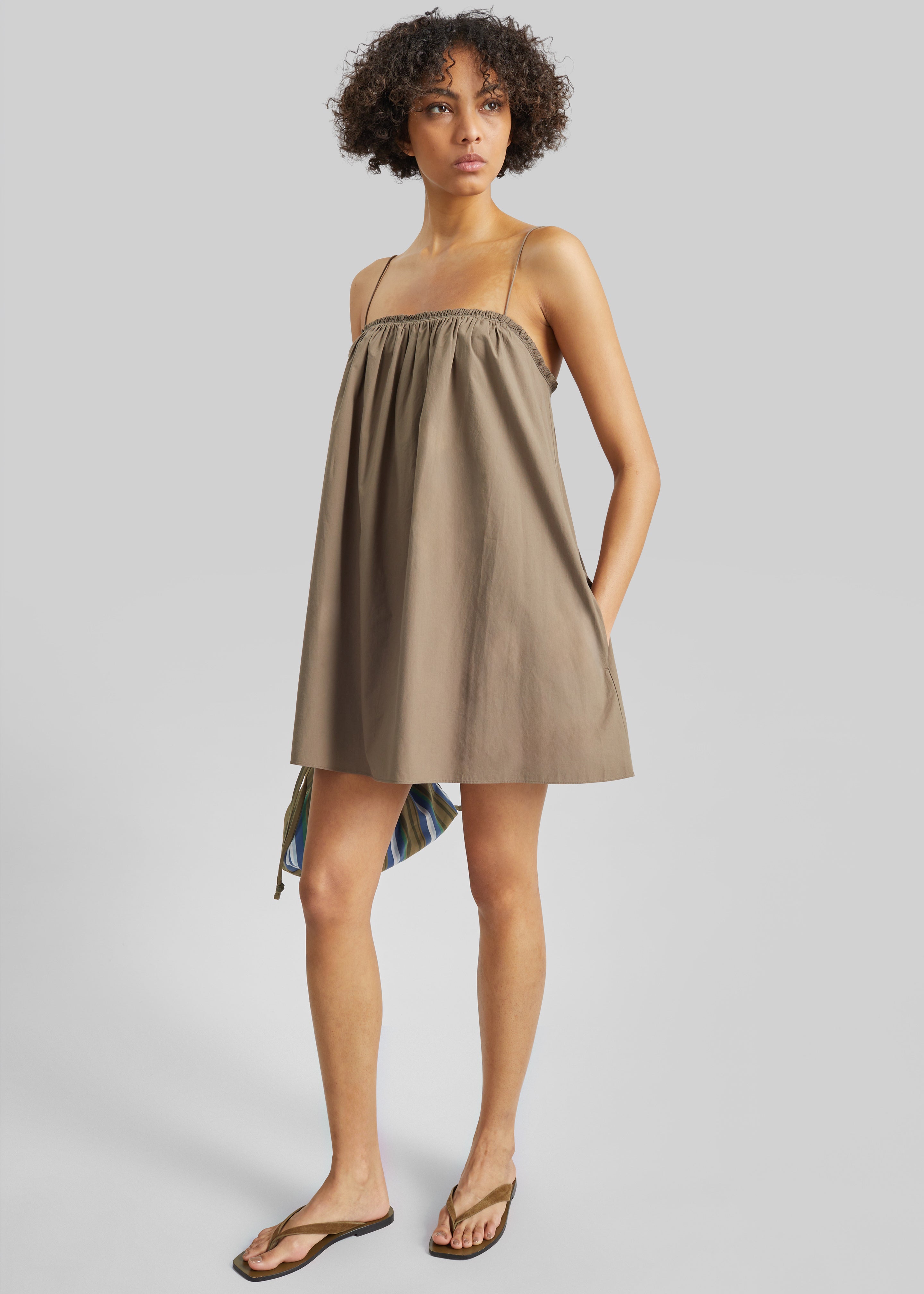 Matteau Frill Cami Mini Dress - Birch - 4