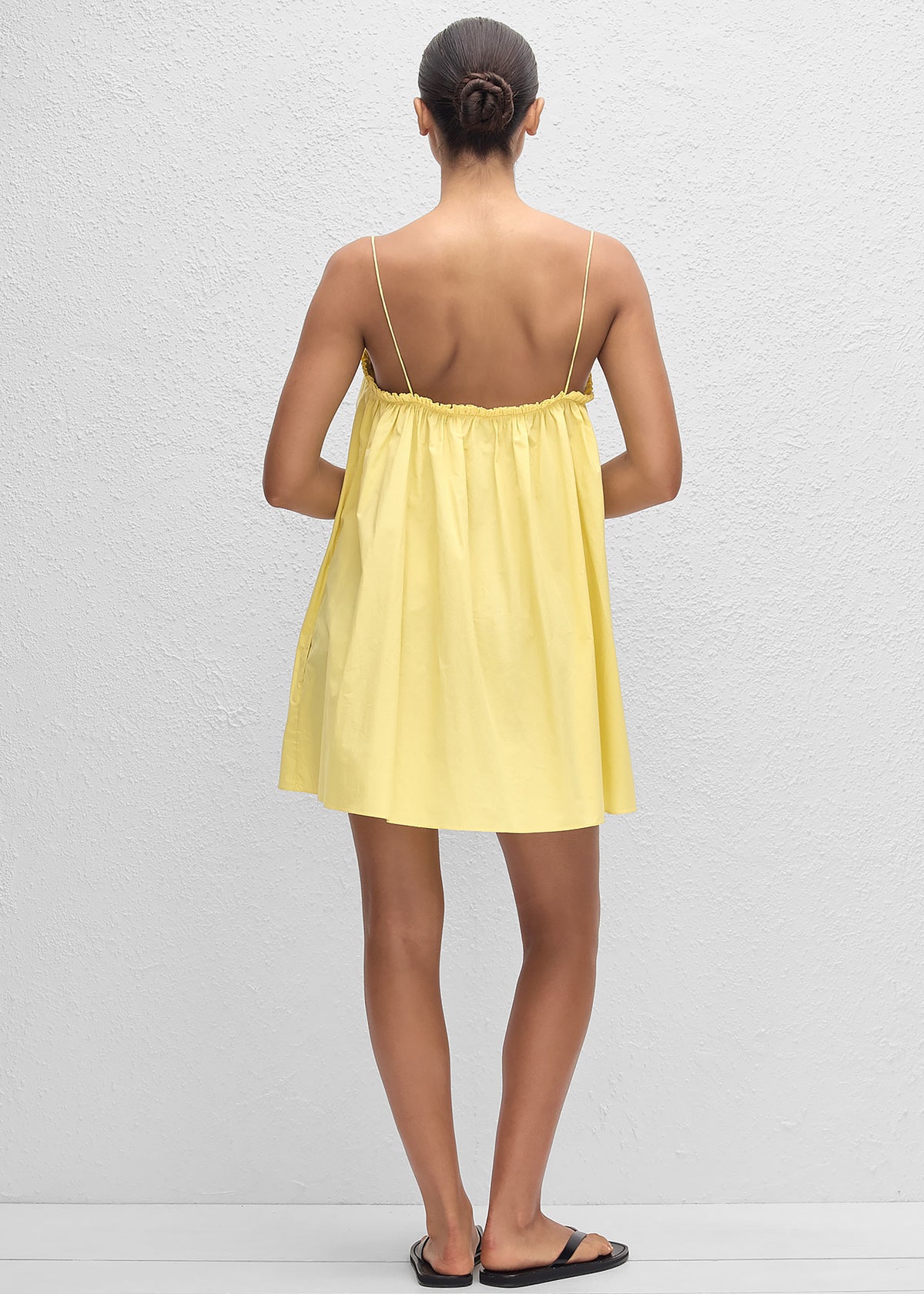 Matteau Frill Cami Mini Dress - Limoncello - 5