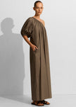 Matteau One Shoulder Maxi Dress - Birch