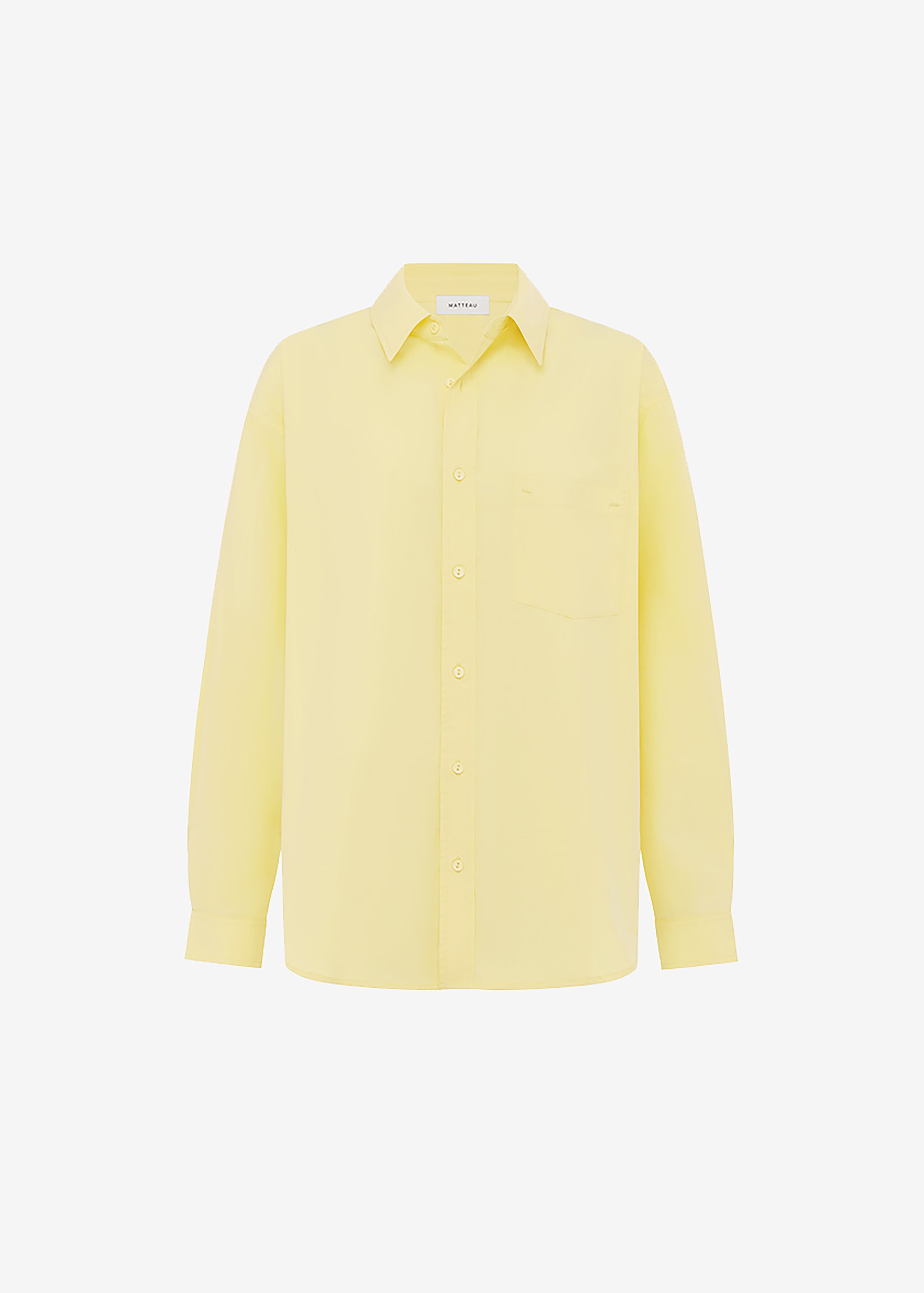 Matteau Relaxed Shirt - Limoncello - 9