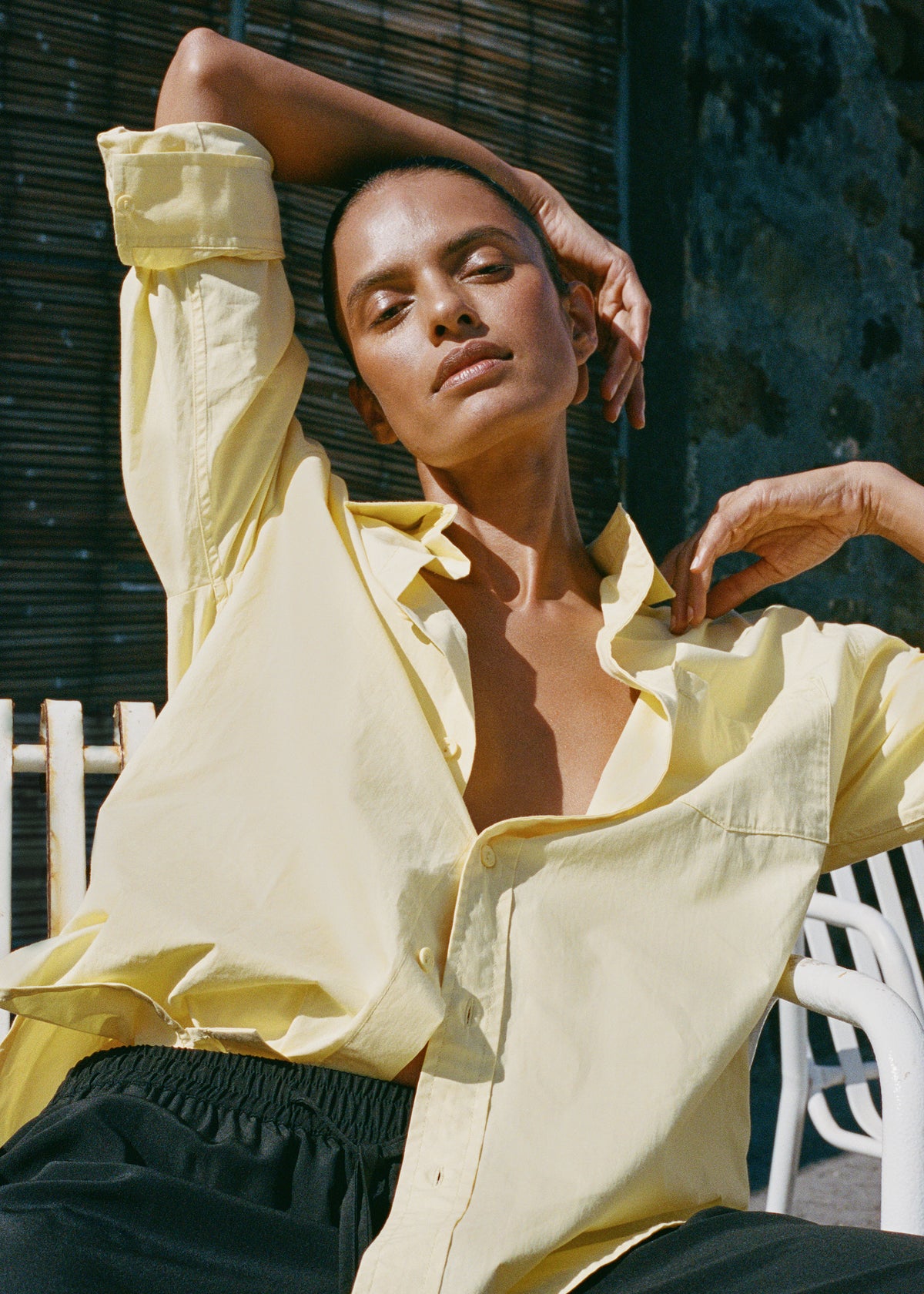 Matteau Relaxed Shirt - Limoncello - 1