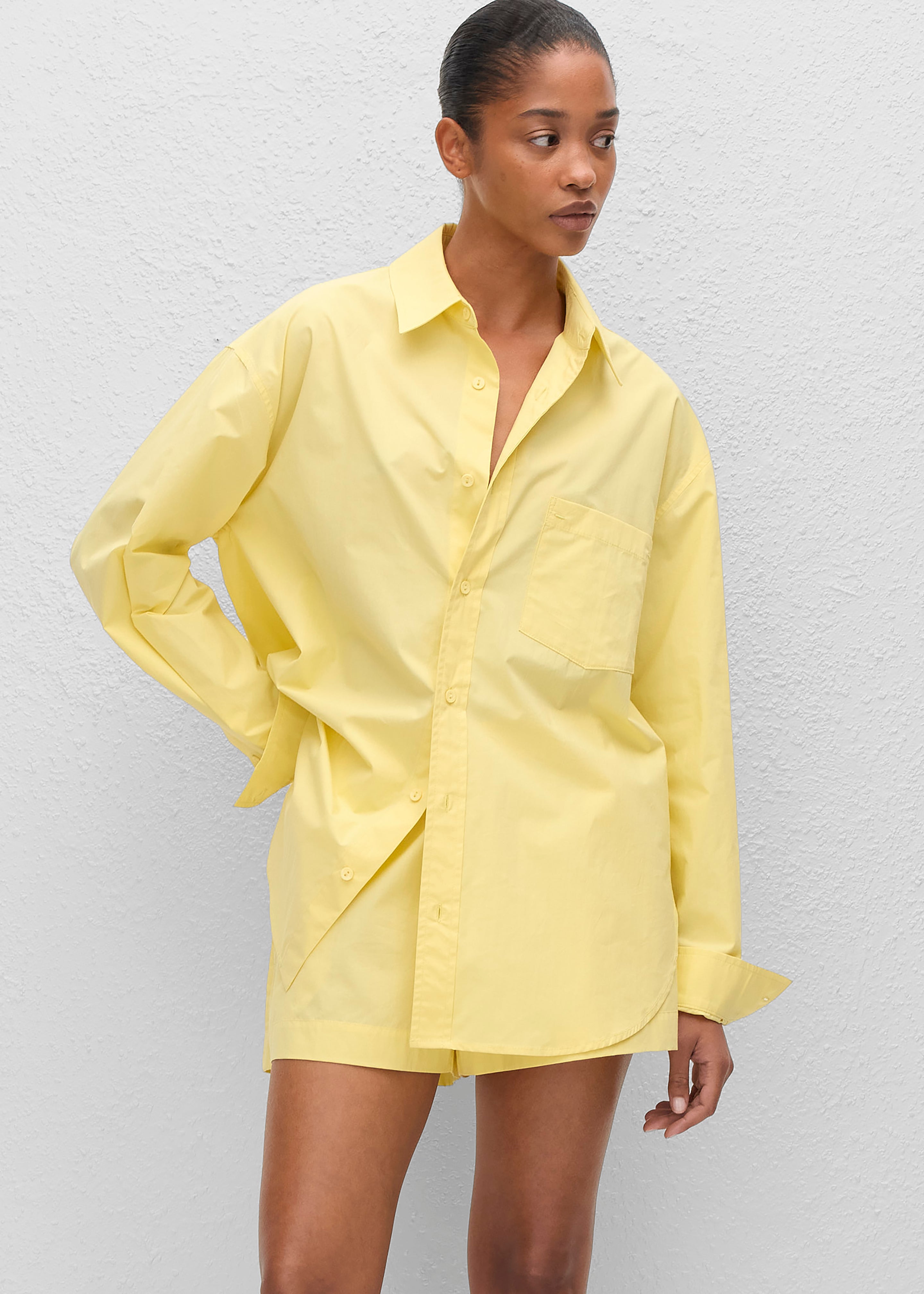 Matteau Relaxed Shirt - Limoncello - 3
