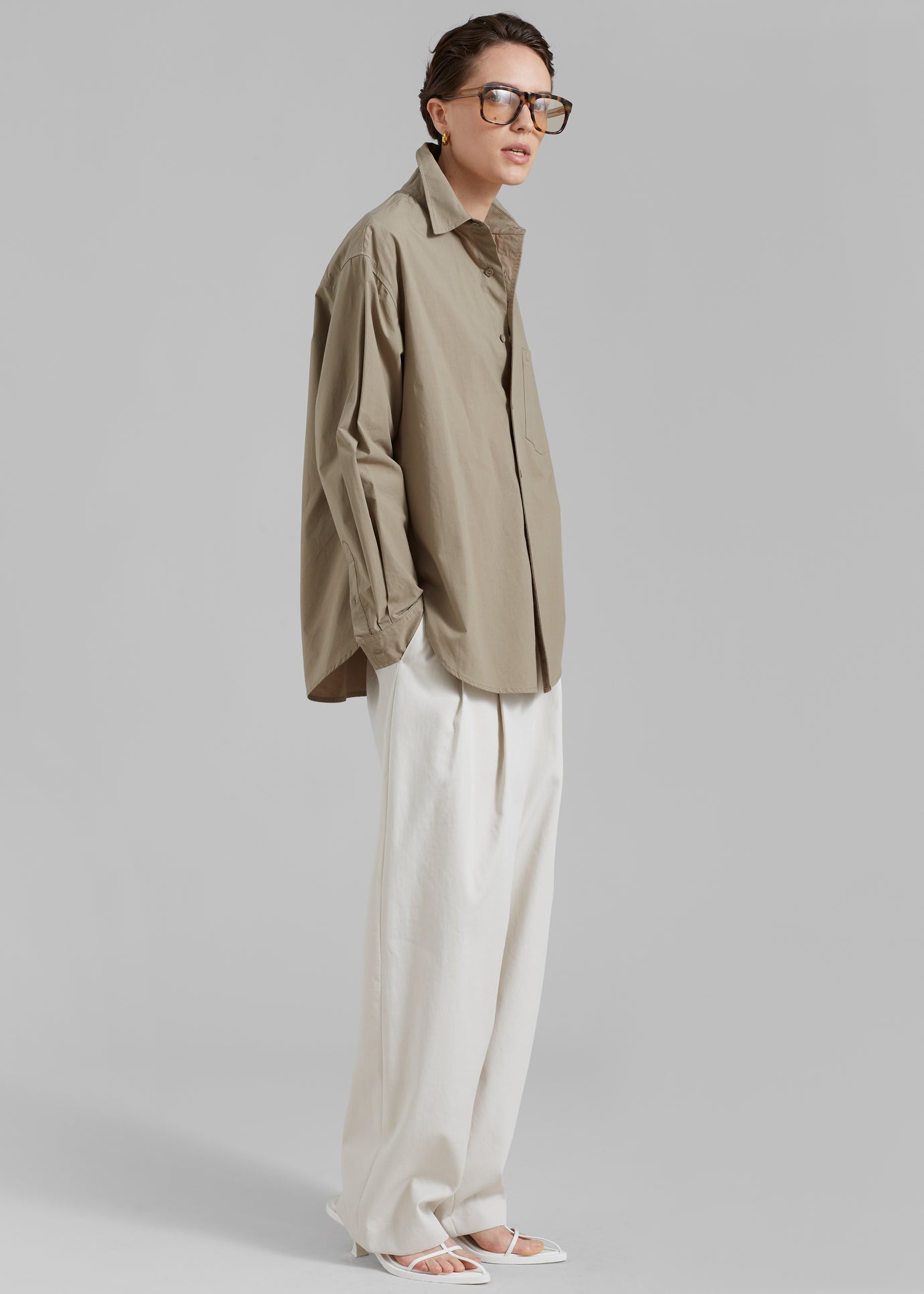 Matteau Relaxed Shirt - Taupe