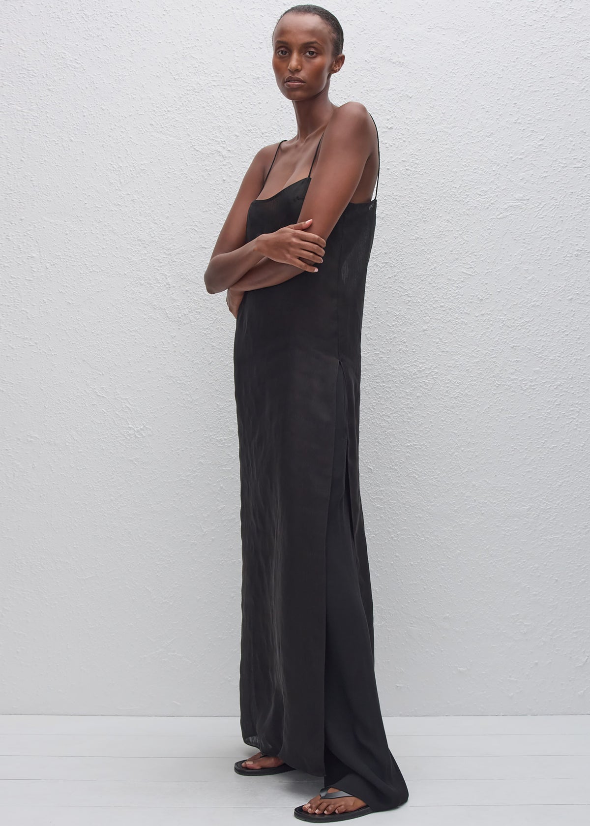 black dress cami Cami Lace Dress (Black) Small