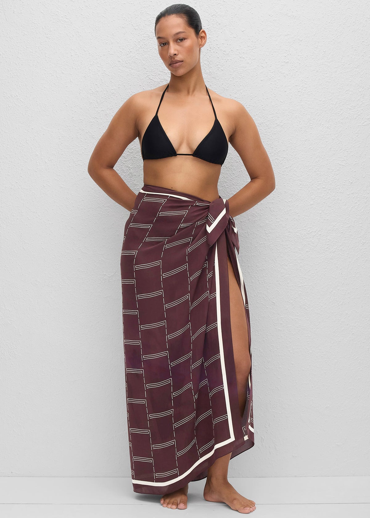 Matteau Silk Sarong - Bamboo - 2