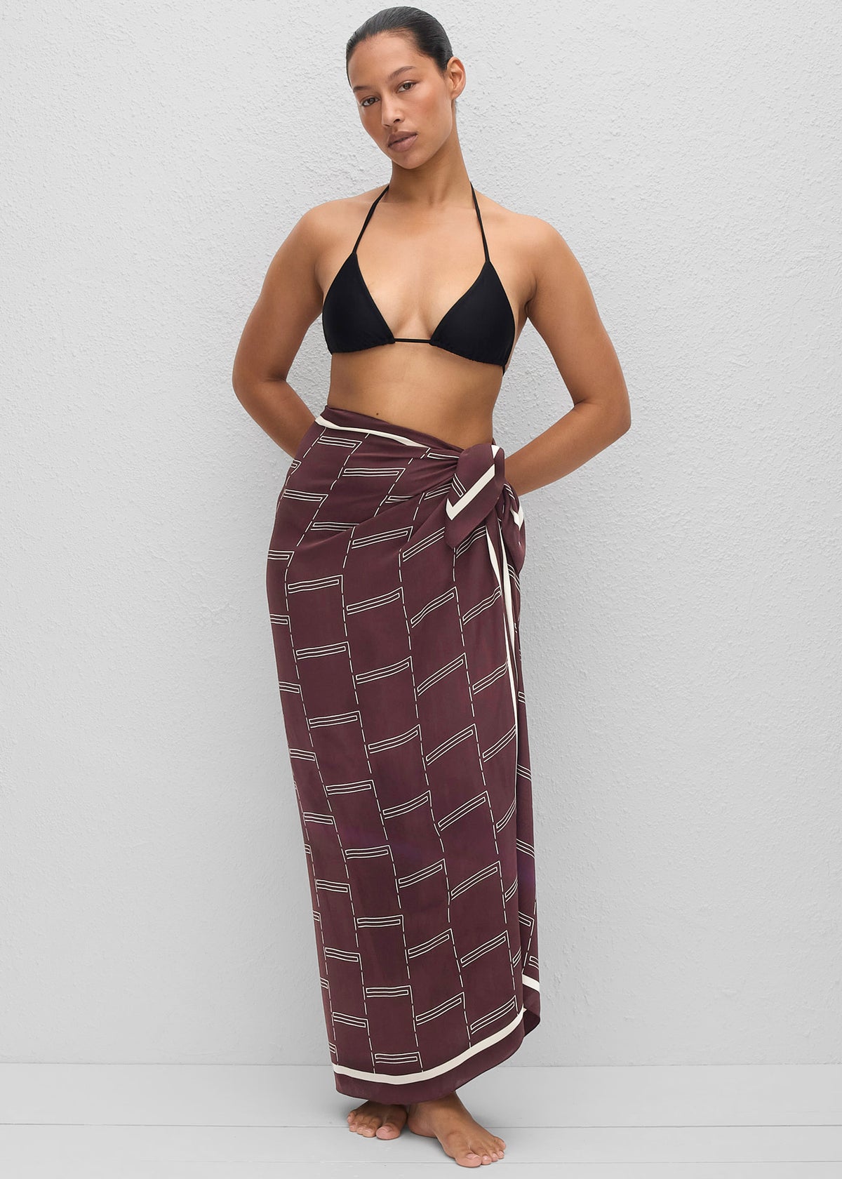 Matteau Silk Sarong - Bamboo - 5