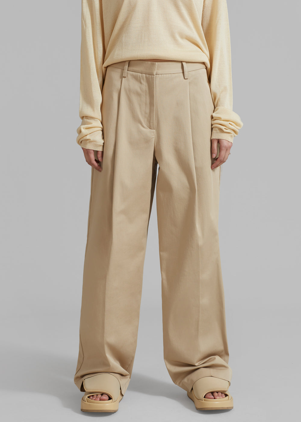 Matteau Summer Chino - Sand - 1