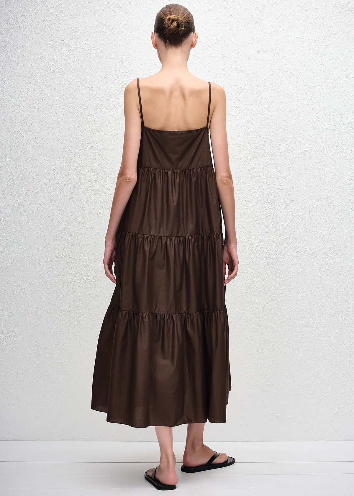 Matteau Tiered Sundress - Chocolate - 3