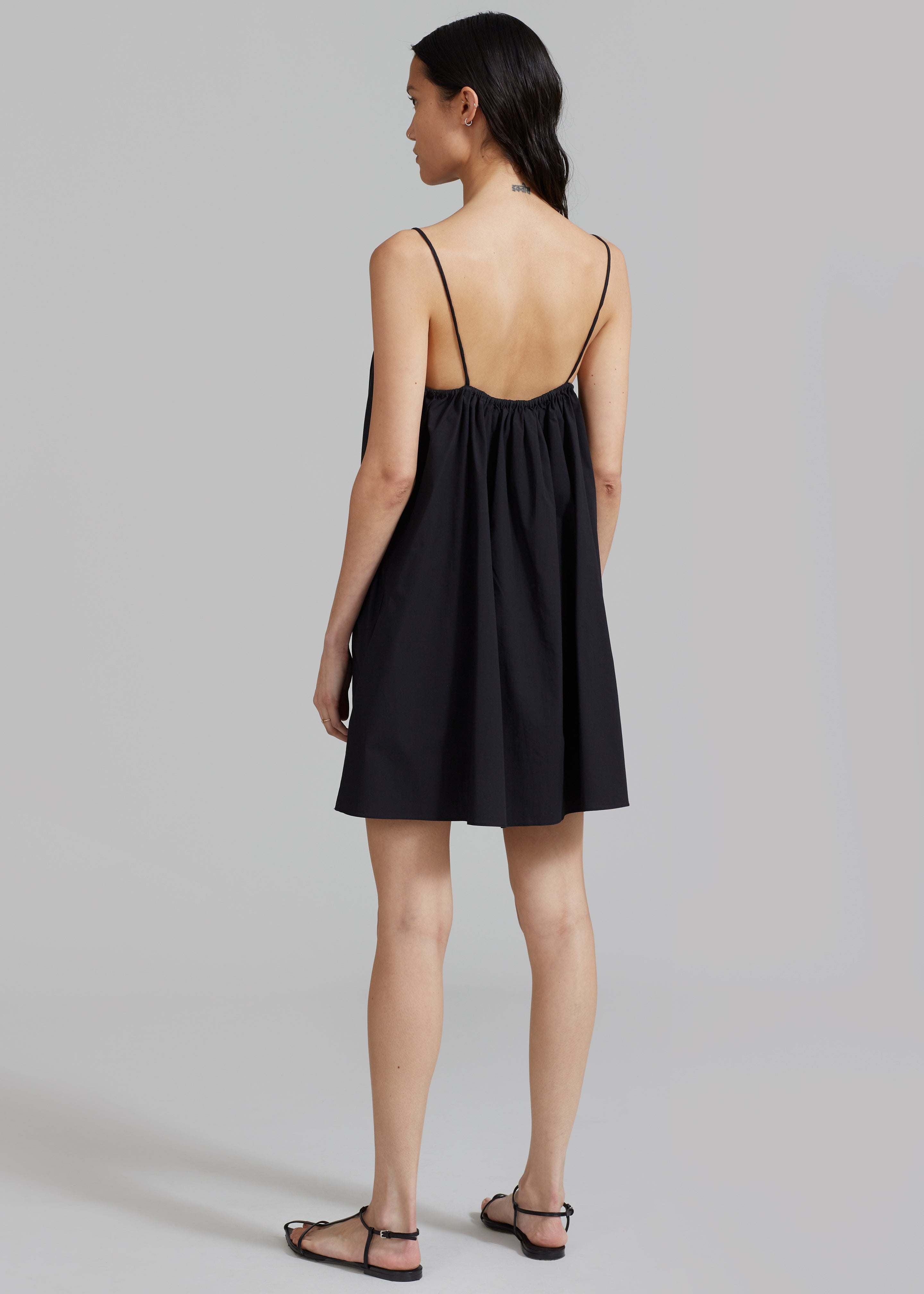 Matteau Voluminous Cami Mini Dress - Black - 6