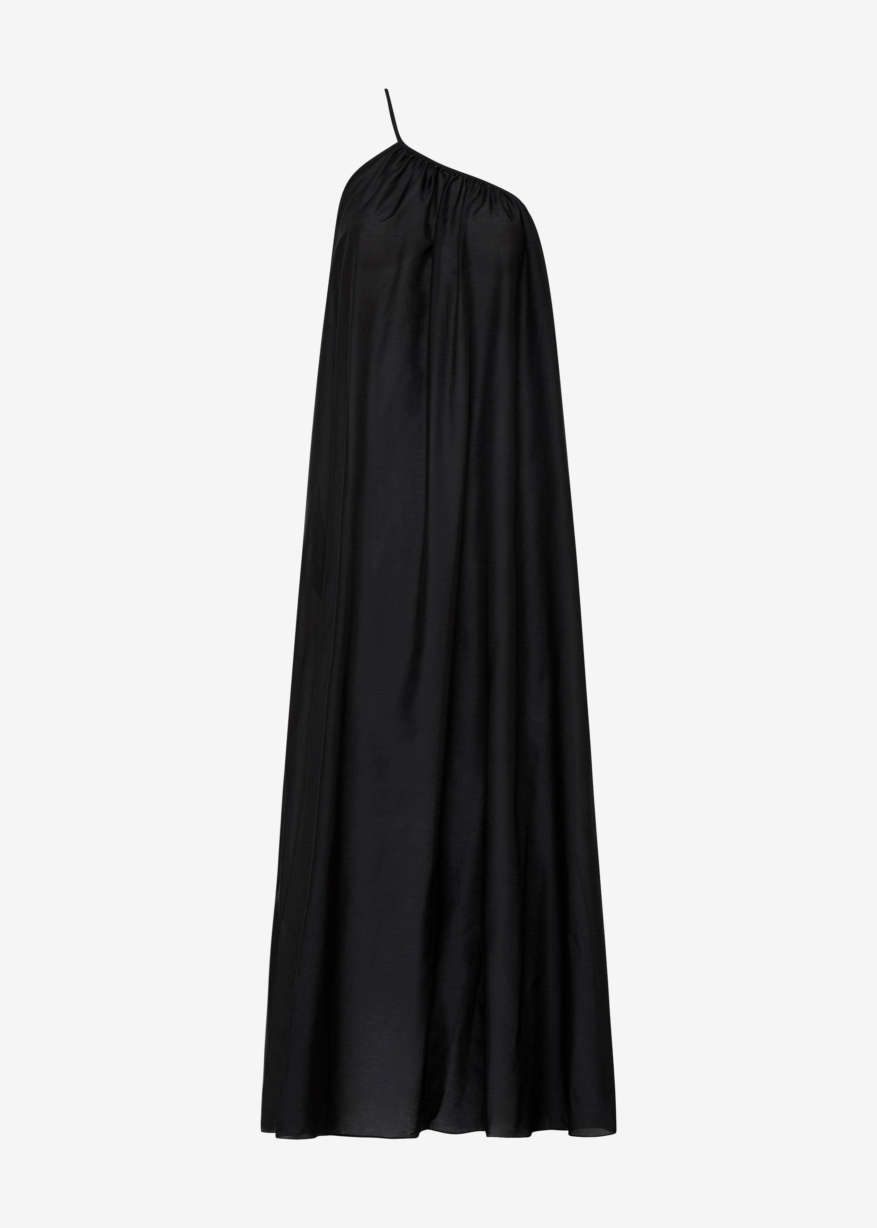 Matteau Voluminous One Shoulder Dress - Black - 5