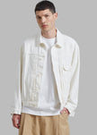 Matthew Denim Jacket - White