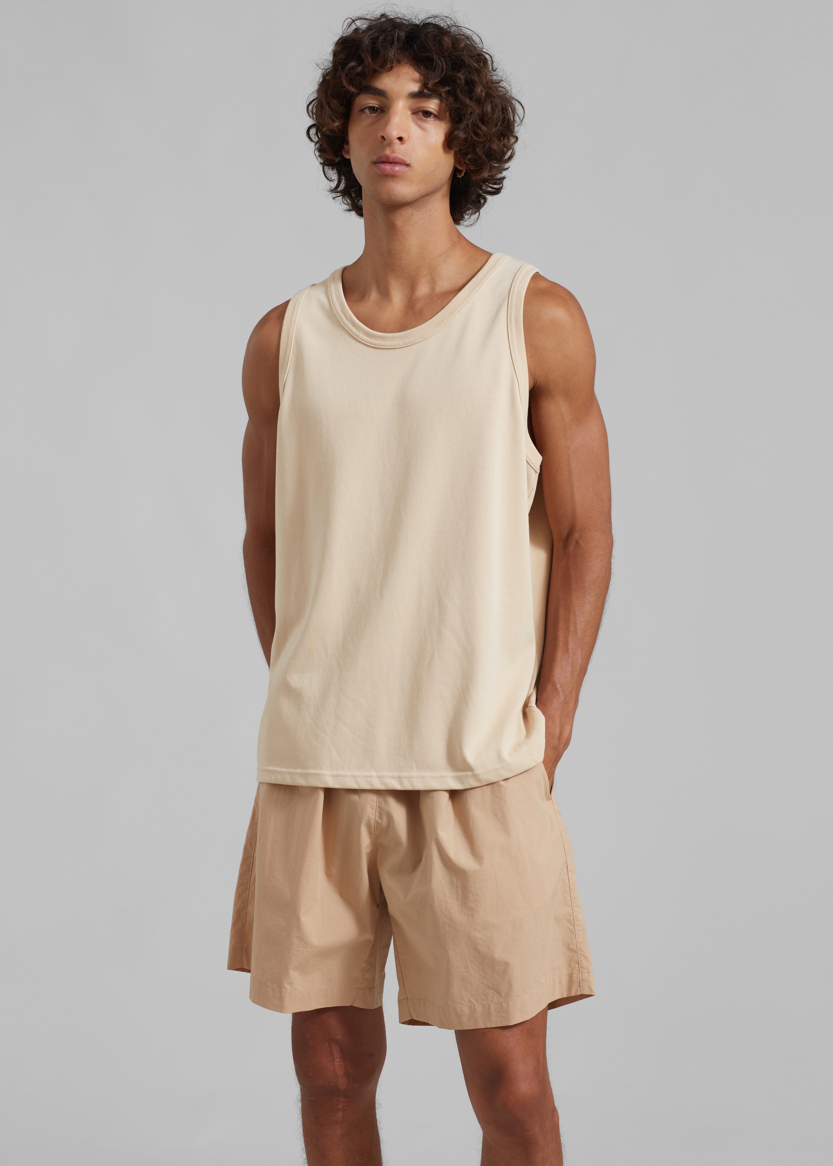 Matthias Boxer Bermuda Shorts - Latte - 5