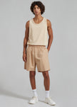 Matthias Boxer Bermuda Shorts - Latte
