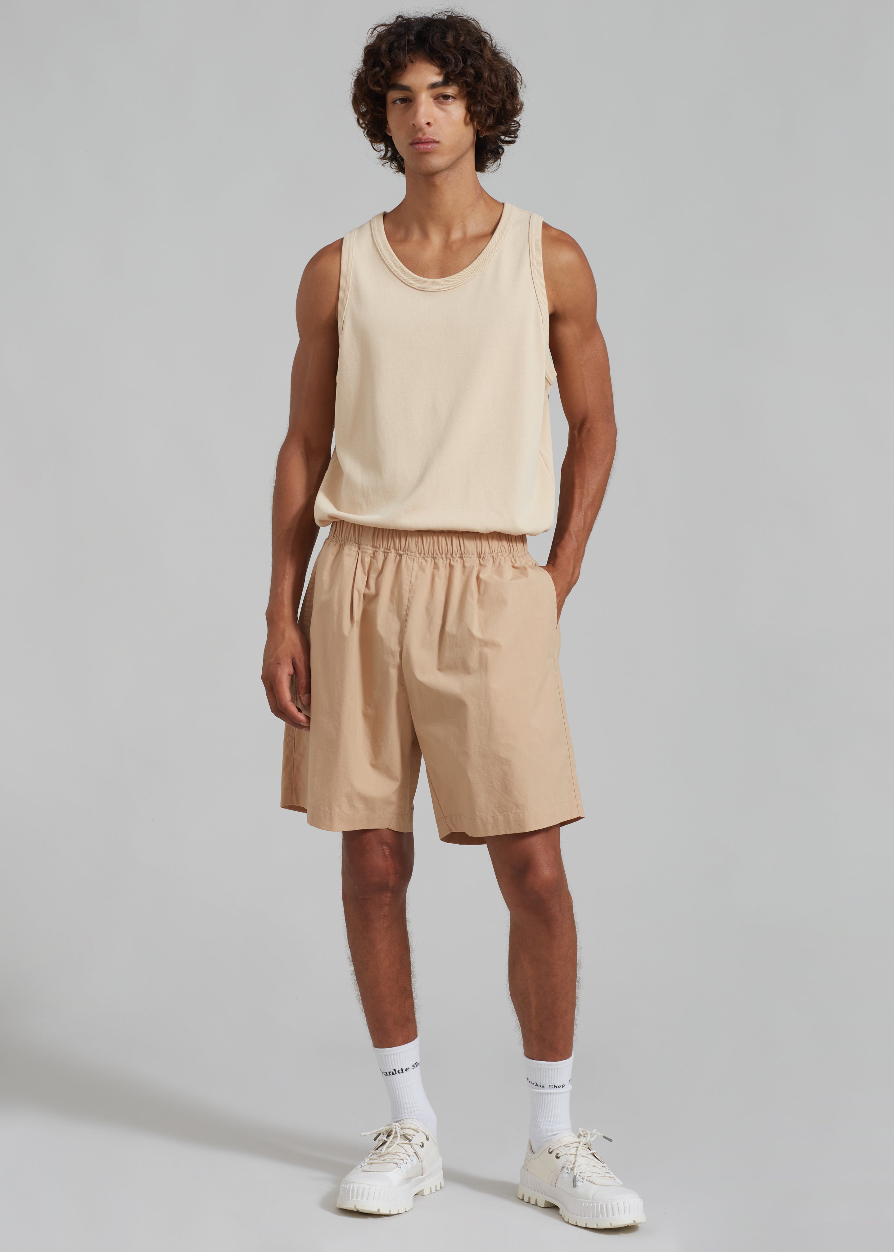 Matthias Boxer Bermuda Shorts - Latte - 2