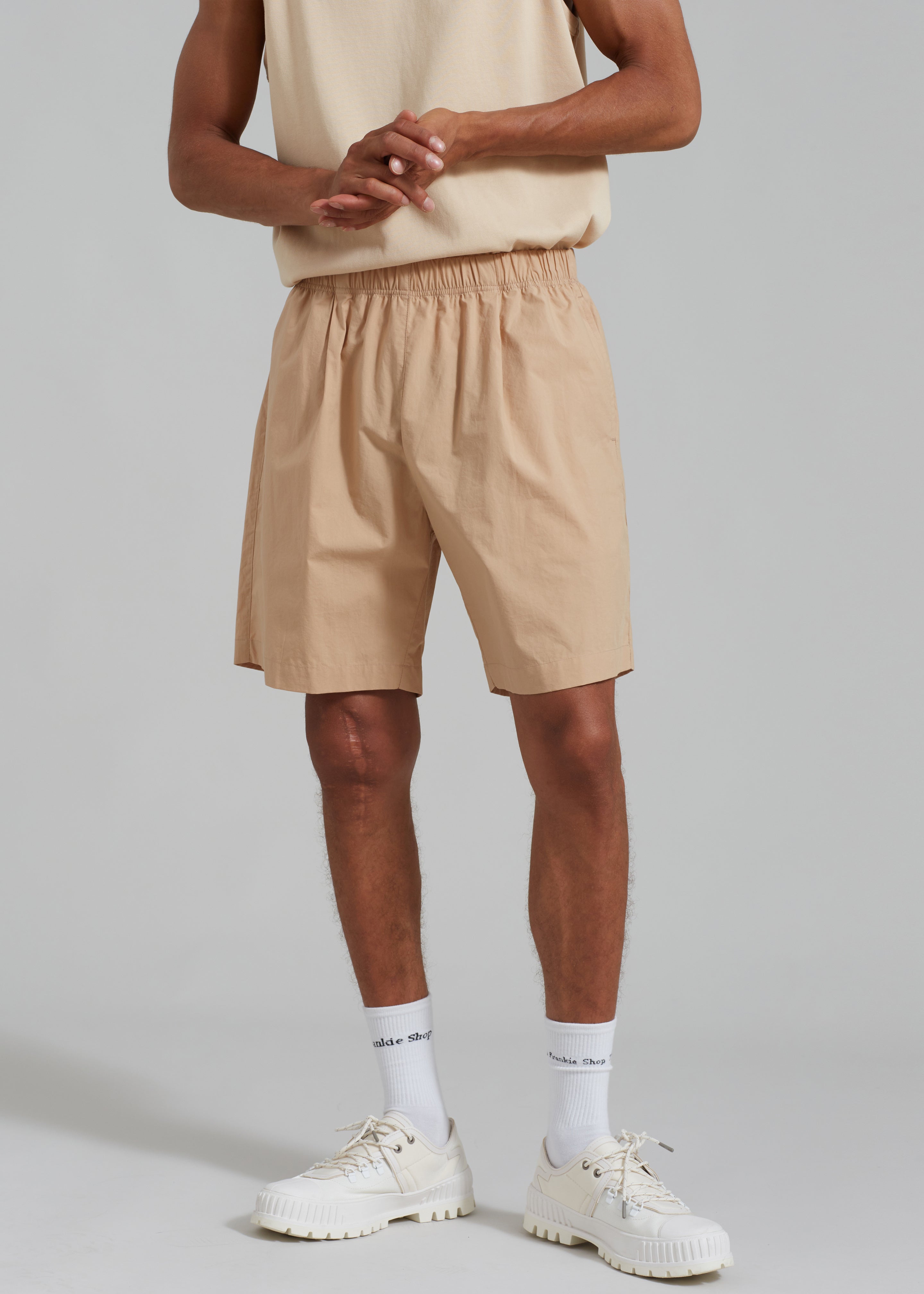 Matthias Boxer Bermuda Shorts - Latte - 1