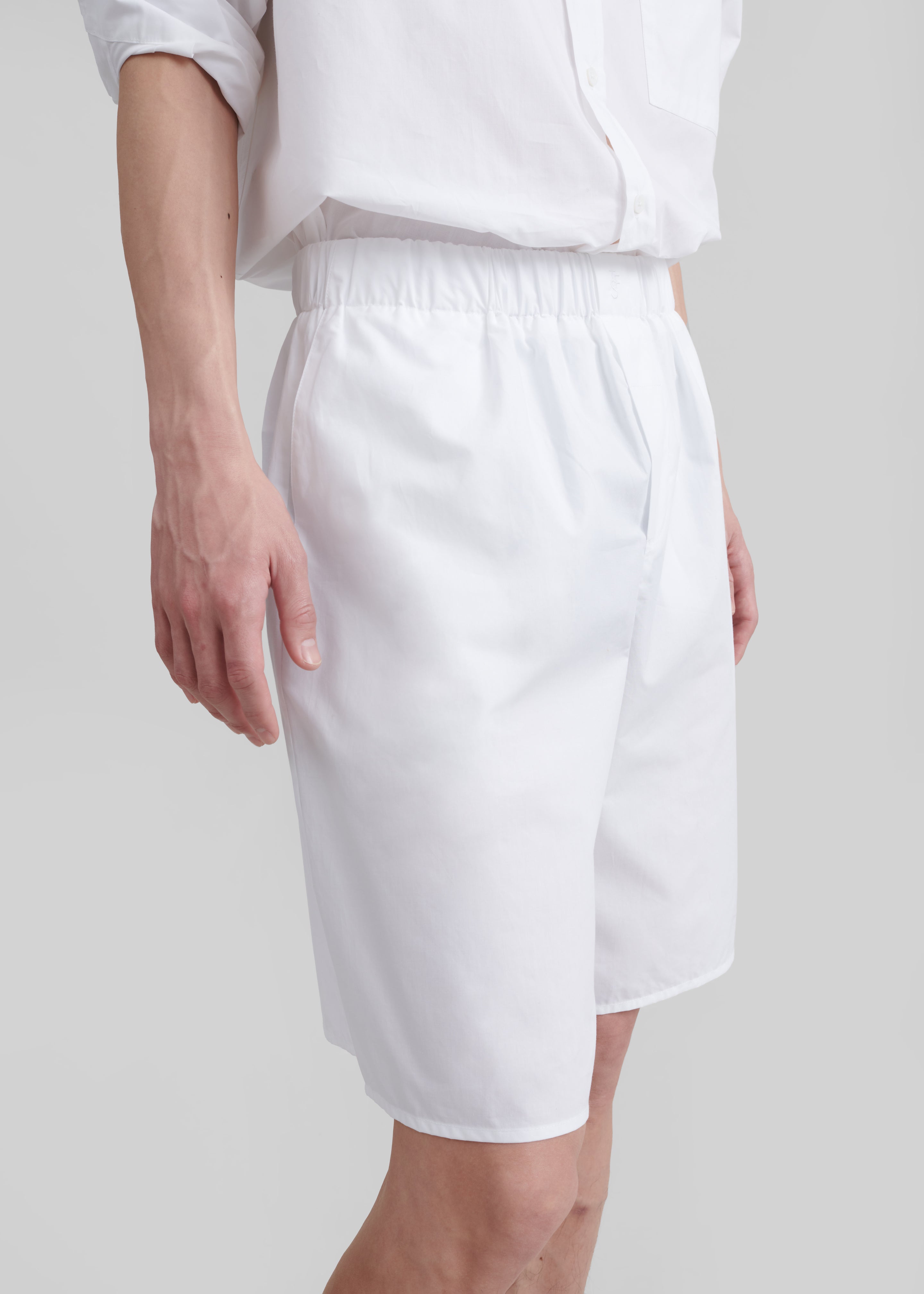 Matthias Boxer Bermuda Shorts - White - 7