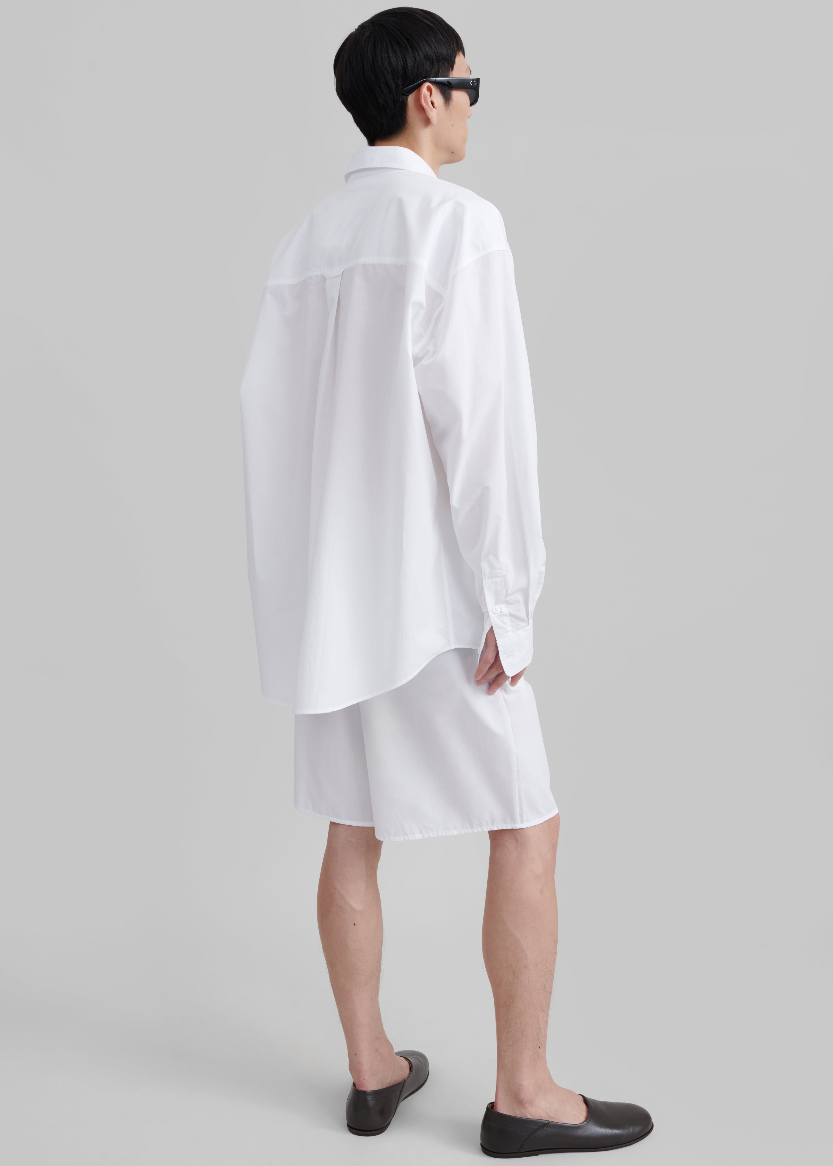 Matthias Oversized Shirt - White - 8