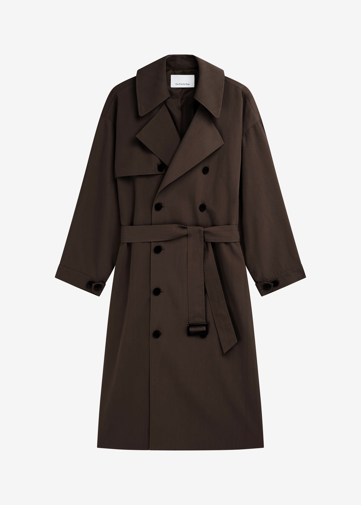 Mavis Oversized Trench - Brown - 7
