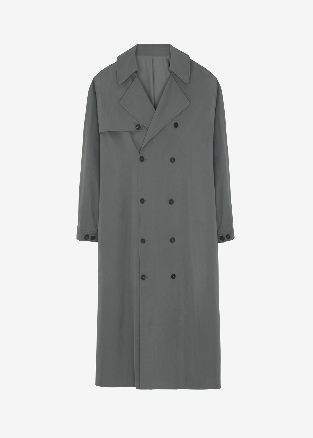 Mavis Oversized Trench - Grey - 12